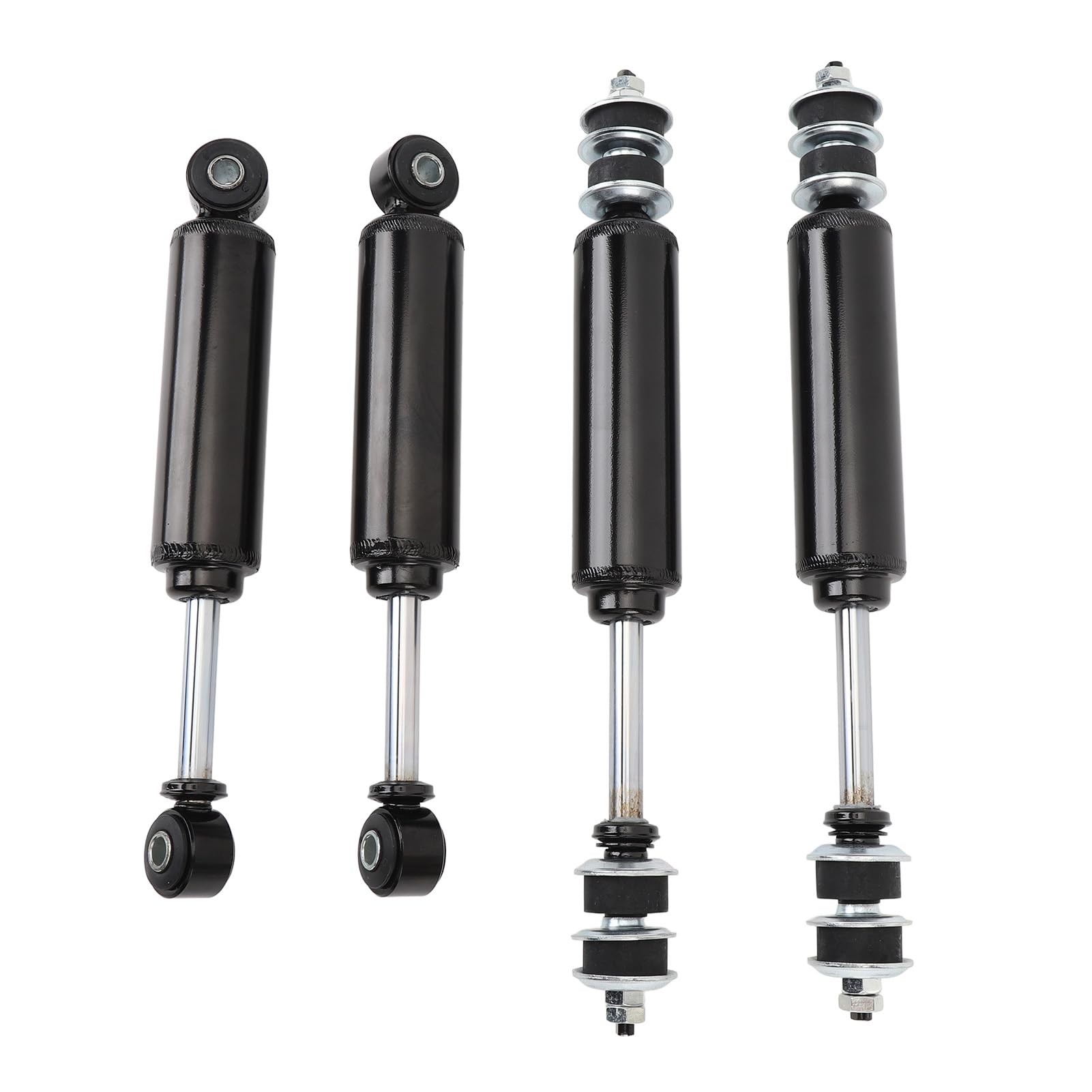 Kit Ammortizzatore per Carrello da Robusto Metallo 4 Pezzi di Ricambio Anteriore Posteriore per Auto Club Adatta per DS e Gas Precedente 1014235 1014236