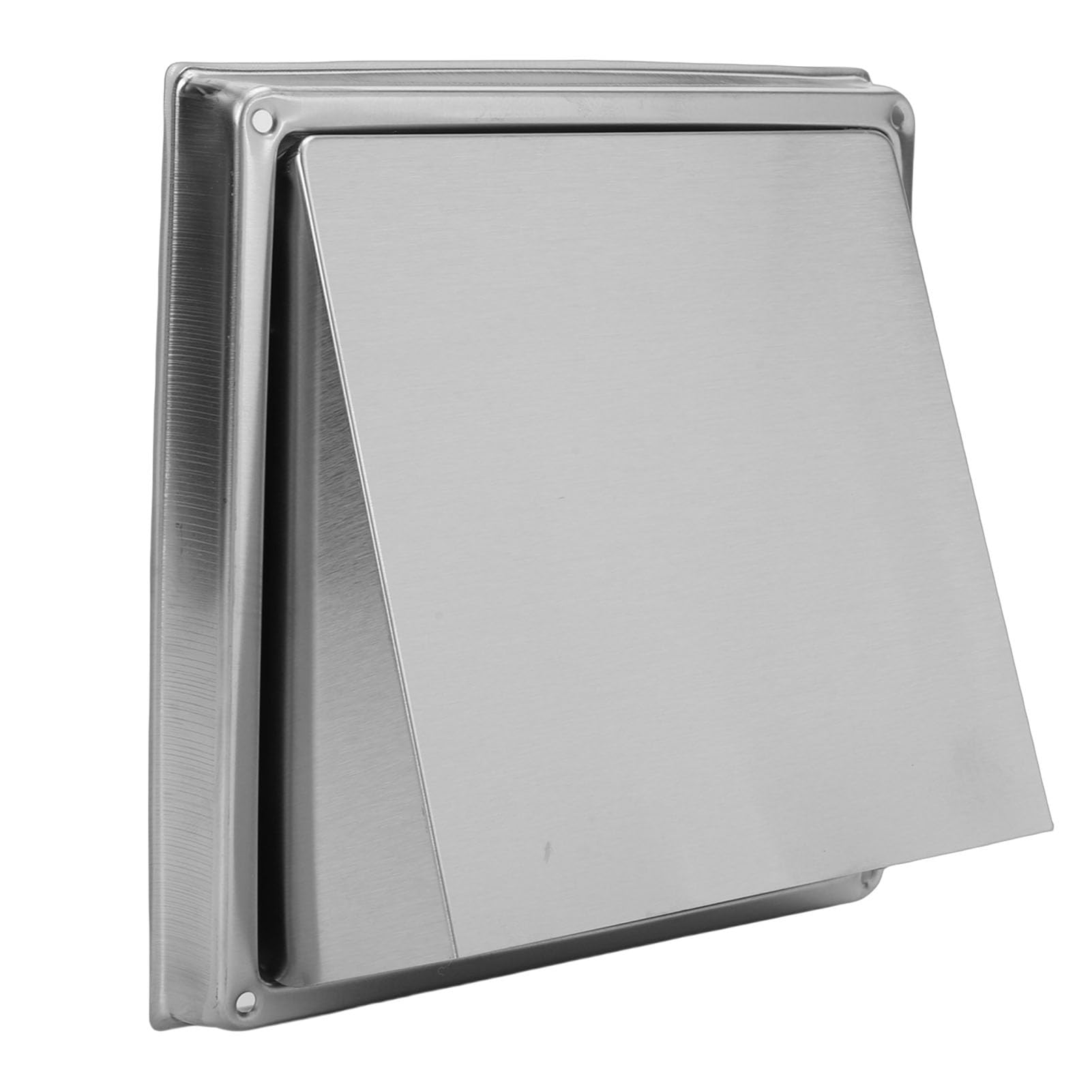 Sorandy 4 Inch Stainless Steel Dryer Vent Cover with Buffer Plate and Sealing Gasket Grille for Range Hood Ventilation