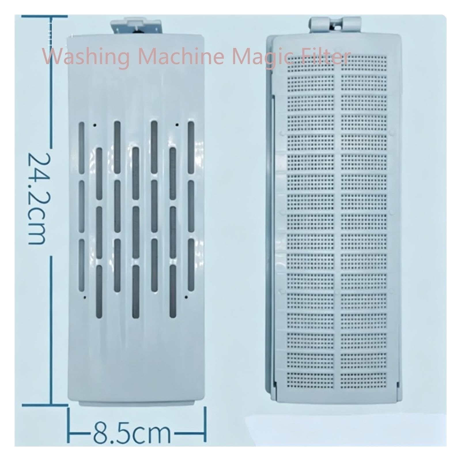 NO338 Sostituzione Filtro Pelucchi Lavatrice, Compatibile Con Lavatrice Haixin, Raccoglitore Filtro Bucato for Fibre E Residui Di Tessuto, Parte Di Ricambio