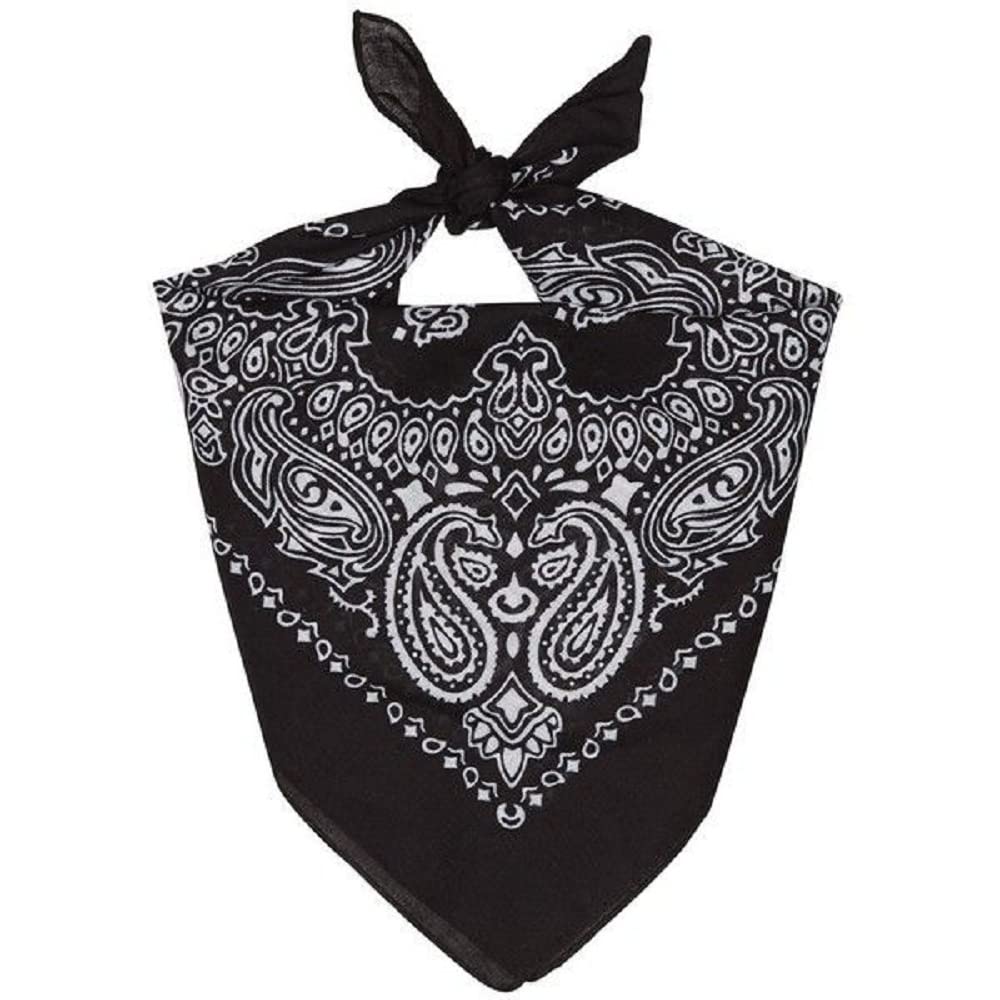 Unisex Cotton Bandanas (Multicolours, 22" X 22") - Pack of 1 Piece-image-10
