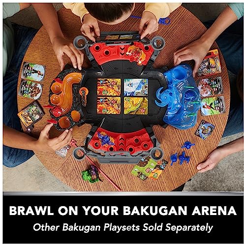 BAKUGAN 3.0 - STARTER PACK NOUVELLE GENERATION - Nillious, Hammerhead Et Dragonoid Special Attack, 1 Anneau de Combat, 1 Carte Lanceur et 9 Cartes - Collection Jouet - Jouet Enfant 6 Ans Et +