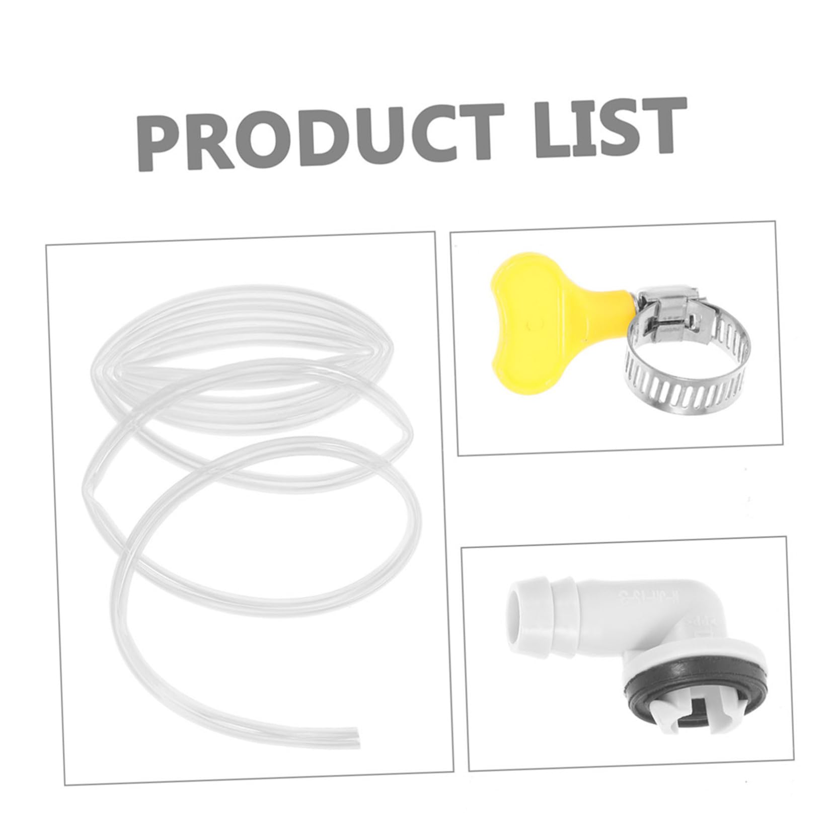 GALPADA 2 Set Kit Tubo Scarico Condensato Condizionatore Piedi con Adattatore per Unità Split e Finestra Tubicino Flessibile per Scarico Acqua Condensa Condizionatore Portatile