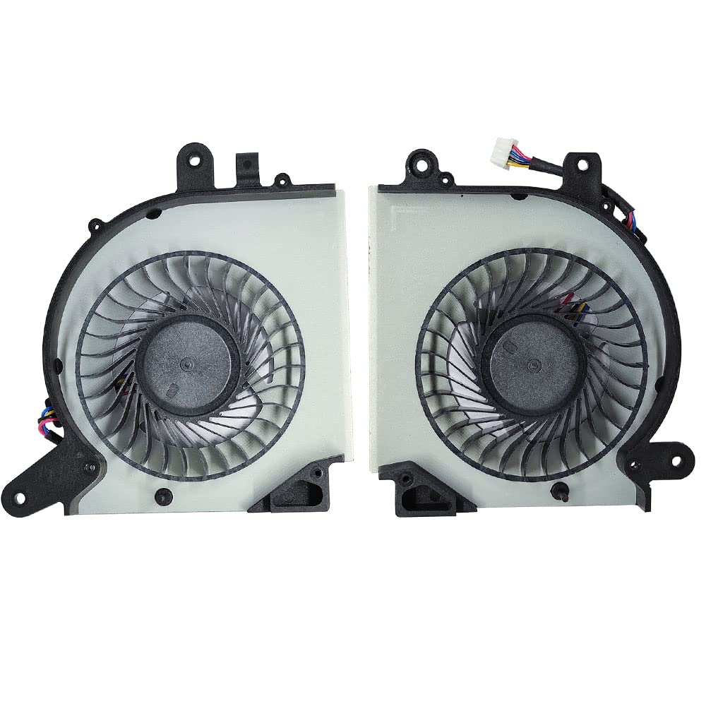 HUANMEFANG CPUとGPU交換用冷却ファン MSI GF75 Thin 9SC-027 GF75 8RC