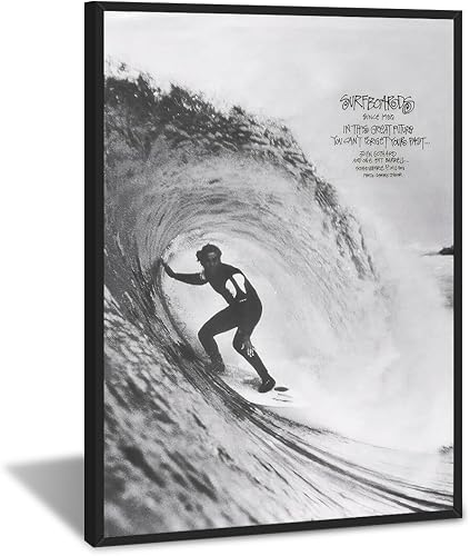 Miniatura 31 de Póster retro de Hawaii Surfing Fun para verano, playa tropical, arte de pared, olas del océano azul, surfista, tabla de surf, tabla de surf, Arte de