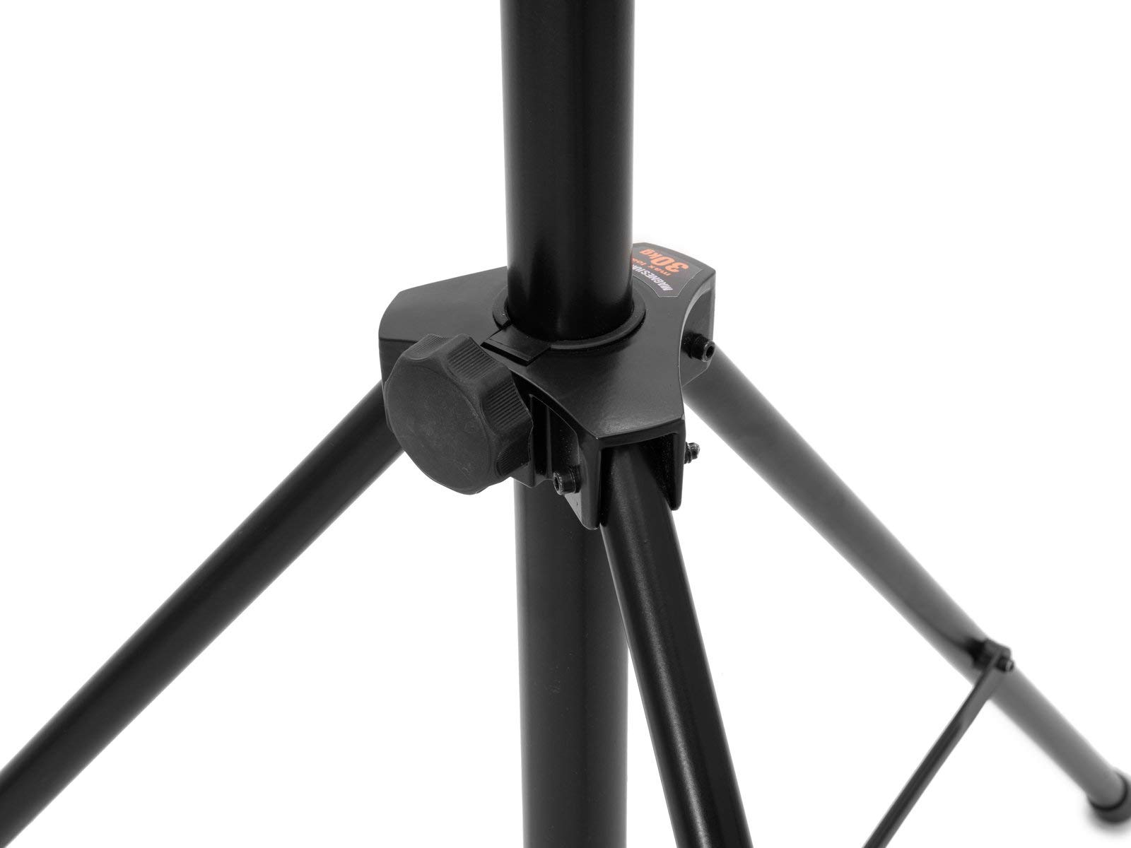 EUROLITE STV-60-WOT EU Trépied en acier noir | Trépied lumineux fabriqué en UE, charge maximale 30 kg, hauteur 150-315 cm