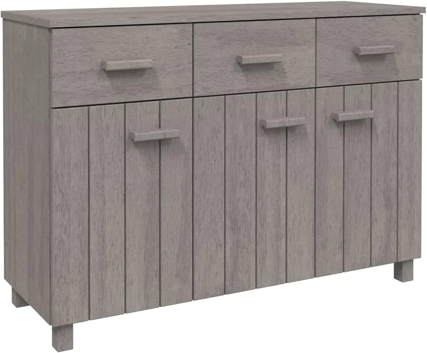 Festnight Credenza Soggiorno, Credenza Cucina, Mobiletto Multiuso, Mobile Soggiorno, in Legno