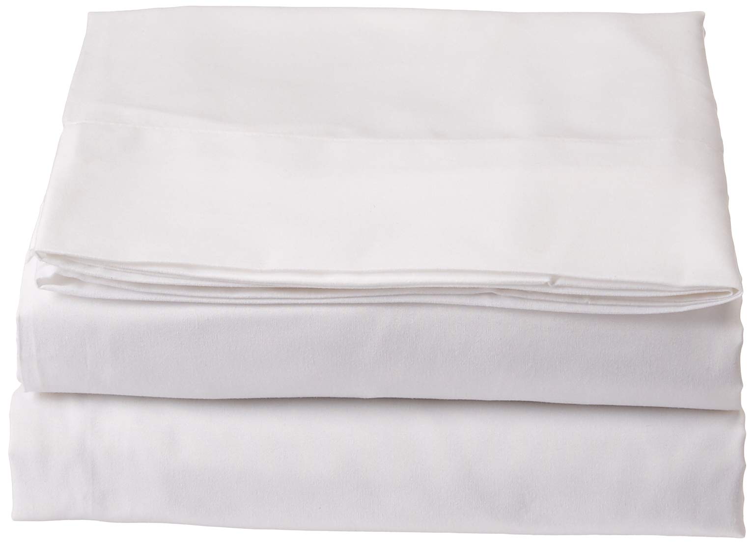 Elegant Comfort Luxury Flat Sheet on Amazon Wrinkle-Free 1500 Thread Count Egyptian Quality 1-Piece Flat Sheet, Full Size, White