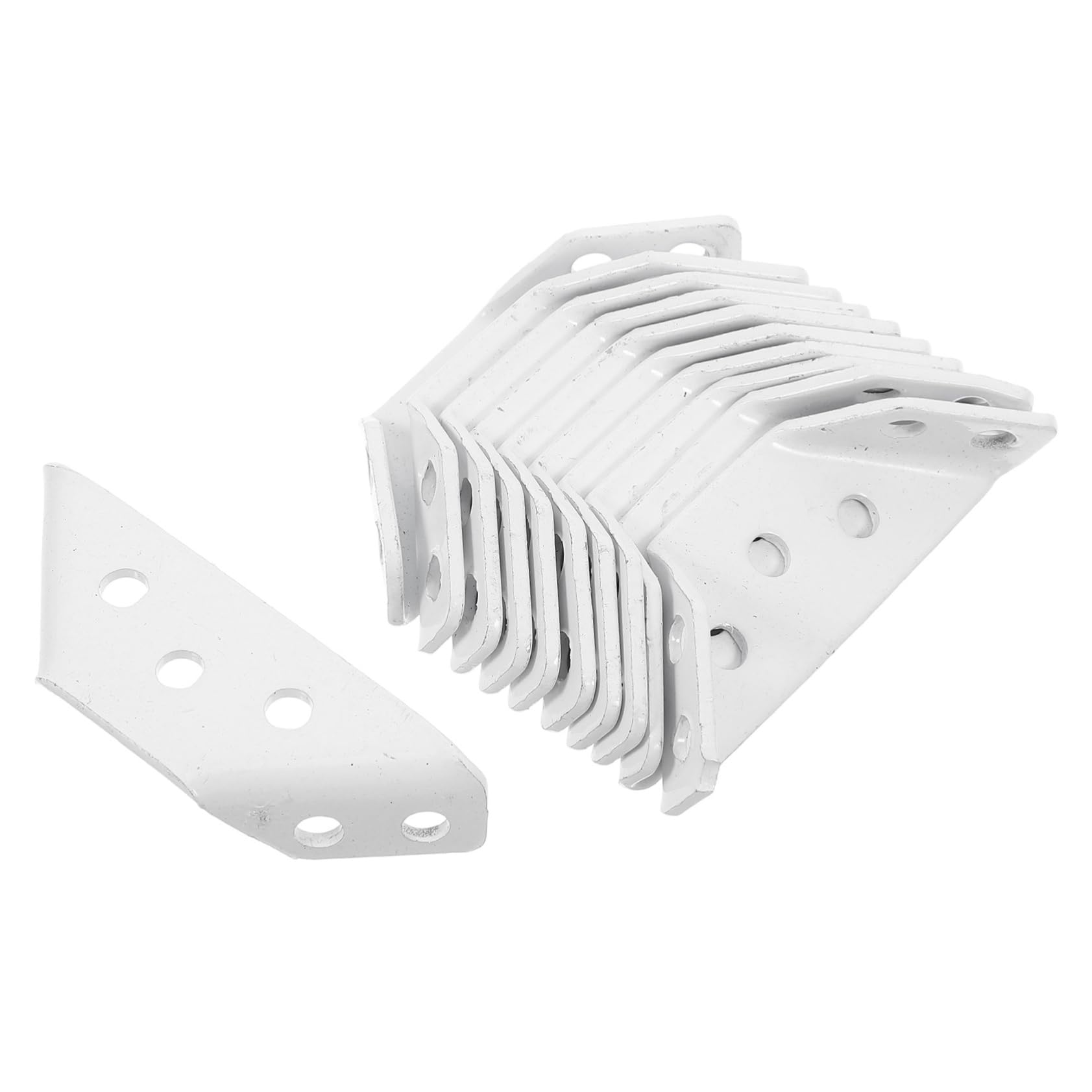 HOMOCONO Enhance Furniture Stability 20pcs Sturdy Corner Brackets for Woodworking DIY Home Improvement Cabinet Support Long-Lasting and Easy to Install