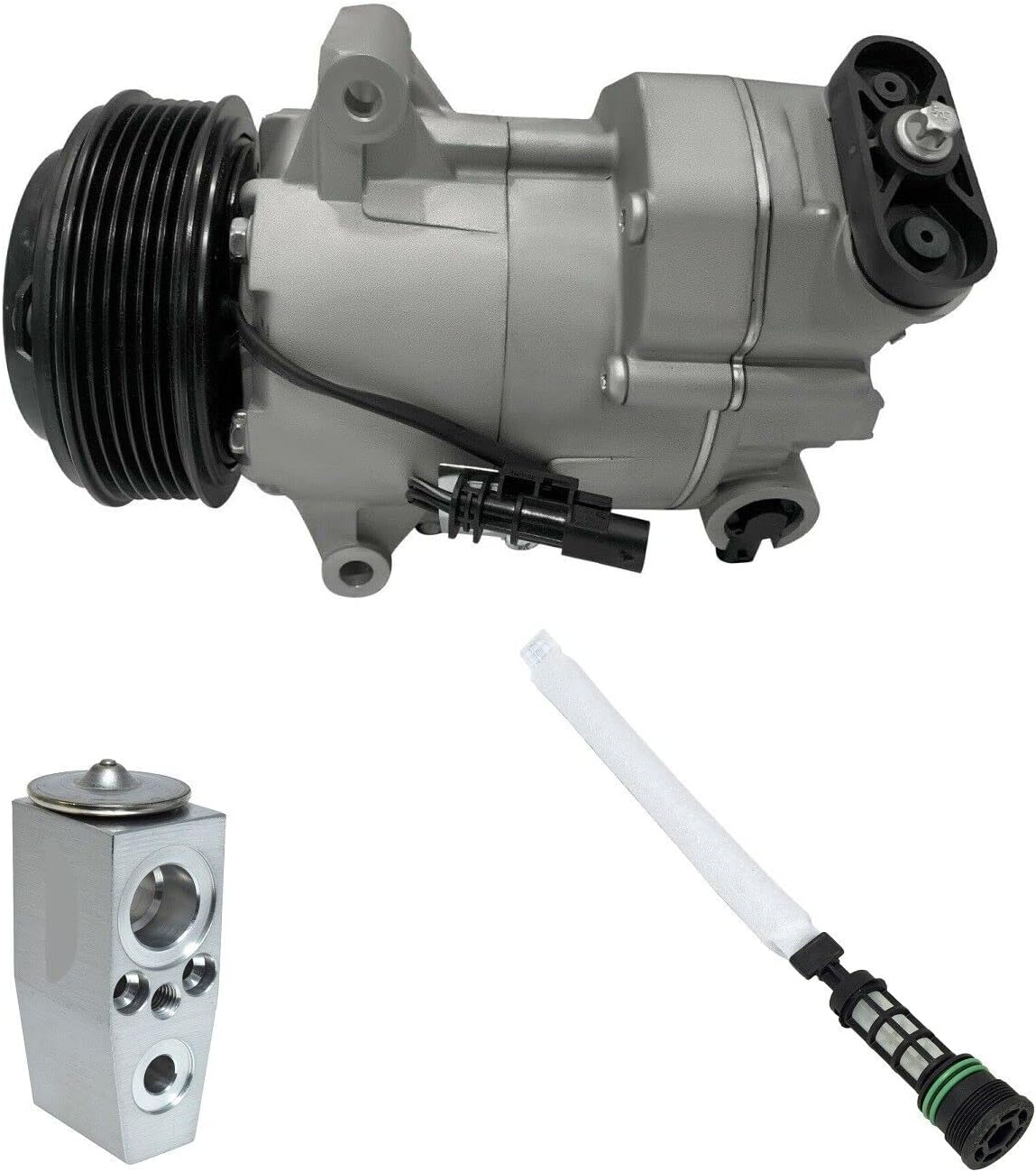 RYC New Automotive AC Compressor and A/C Clutch Kit KT EA76N (Fits Chevrolet Cruze 1.8L 2012, 2013, 2014, 2015; and 2.0L Diesel 2014-2015)