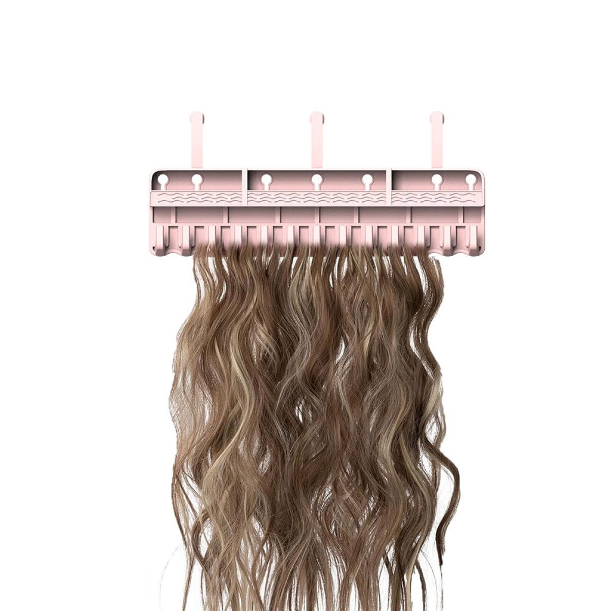 Healvian Supporto Strato Multi e in per Rosa Silicone Chioma Extension Organizzare Prevenire Deformazioni di Parrucche e Accessori per Salone e Casa