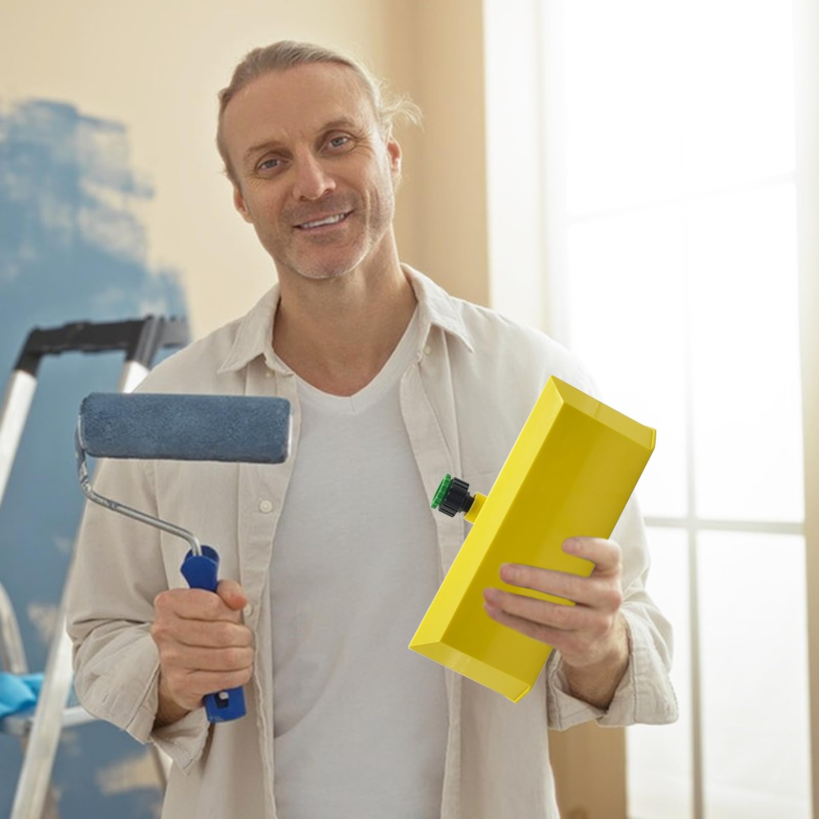Strumento di pulizia del rullo di vernice | Dispositivo di pulizia per rulli di vernice | Distributore di pulizia per fai da te e professionisti Manutenzione di strumenti di pittura