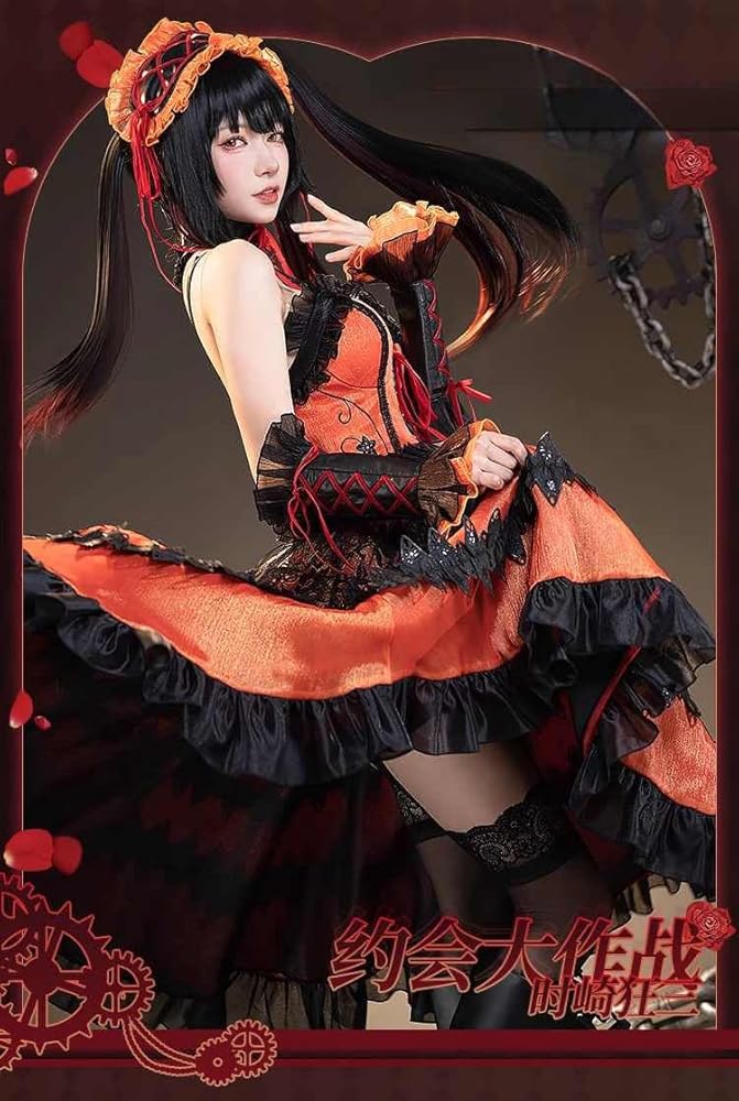 Amazon.co.jp: YYSMUPILE Date A Live Kurumi Tokisaki Cosplay