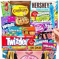 JUMBO USA Original BOX | 21 Süßigkeiten amerikanischer Marken & Snacks | American Style Candy Mix | Geschenkbox für Freunde Familie Mama Papa | Geschenkidee | Candy & Bar®