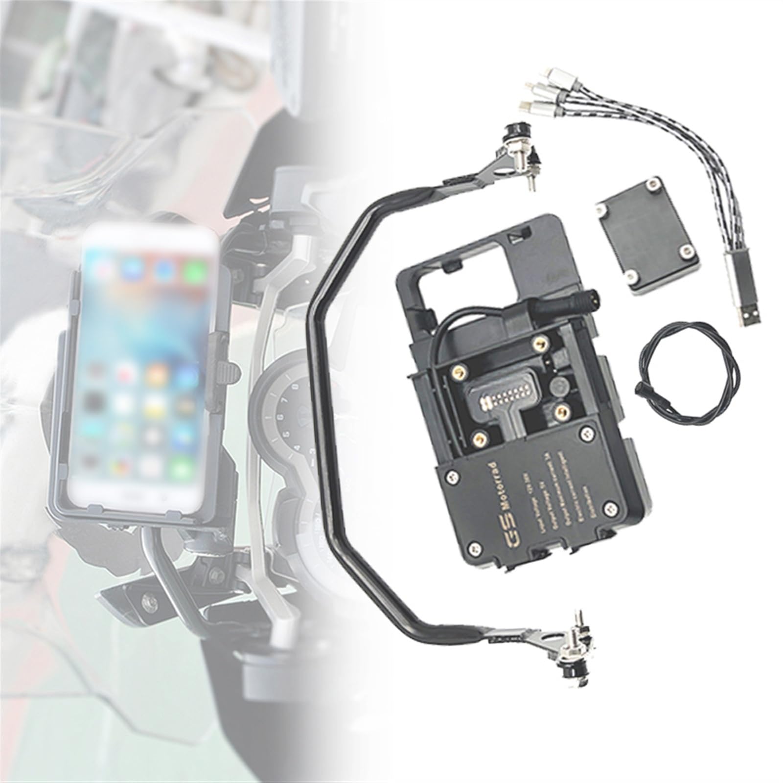 Soporte para Manillar De Navegación GPS para Teléfono Móvil, 12MM para BMW R1250GS LC Adventure 2019 2020