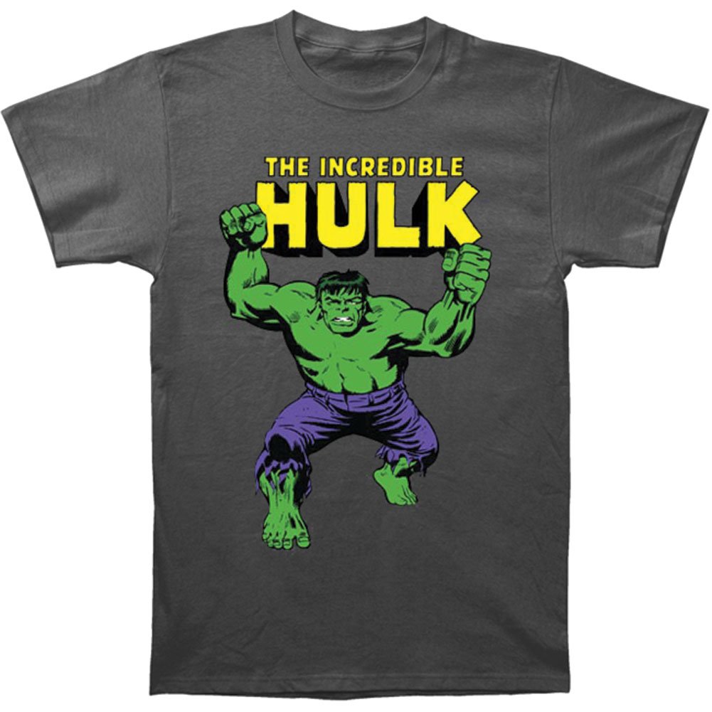 The Incredible Hulk Superhero Marvel Comic Books Adult T-Shirt Tee