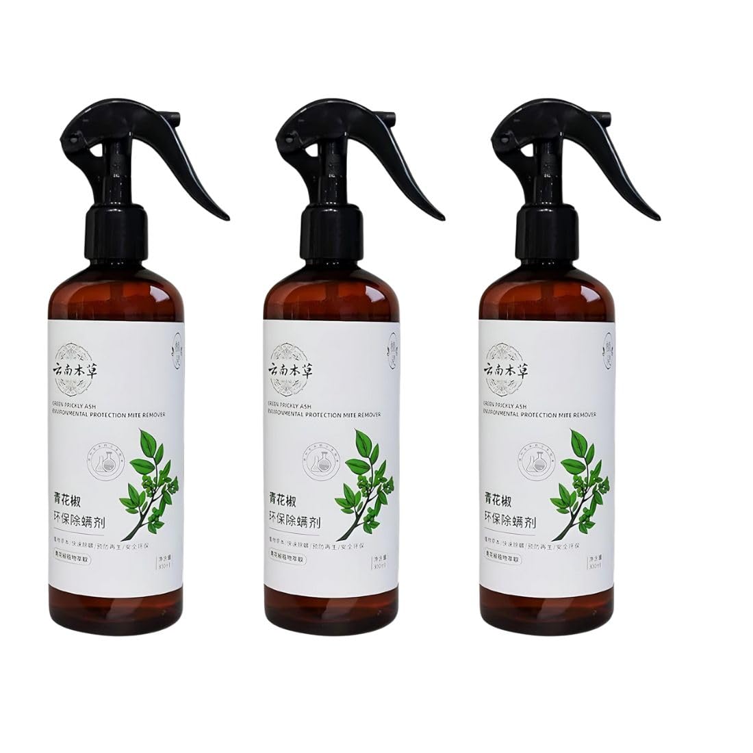 SH - SOFTHEAVEN Natural Herbal Mite Remover Spray with Green Tea Extract, 100 ml, Brown Glass Bottle (3)-image-40