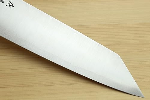 Miniatura 6 de Yoshihiro HAP40 Kiritsuke - Cuchillo multiusos (acero inoxidable, mango de ébano)