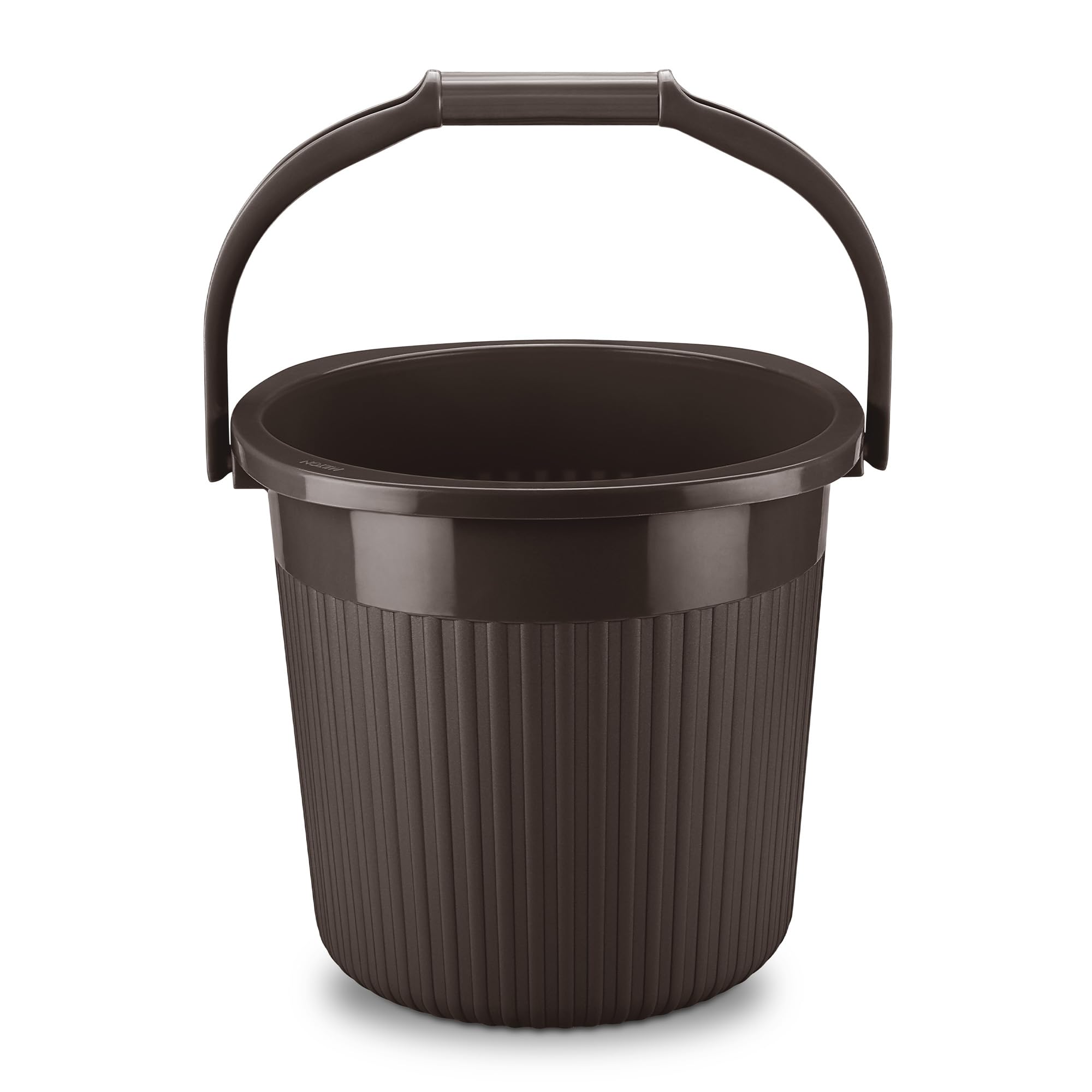 Milton Ritz 25 Plastic Bucket with Handle, 25 litres, Choco Brown | Home | Bathing | Storage | Bathroom | Multipurpose | Easy to Carry (B0D5YQCR8W) Amazon Price History, Amazon Price Tracker