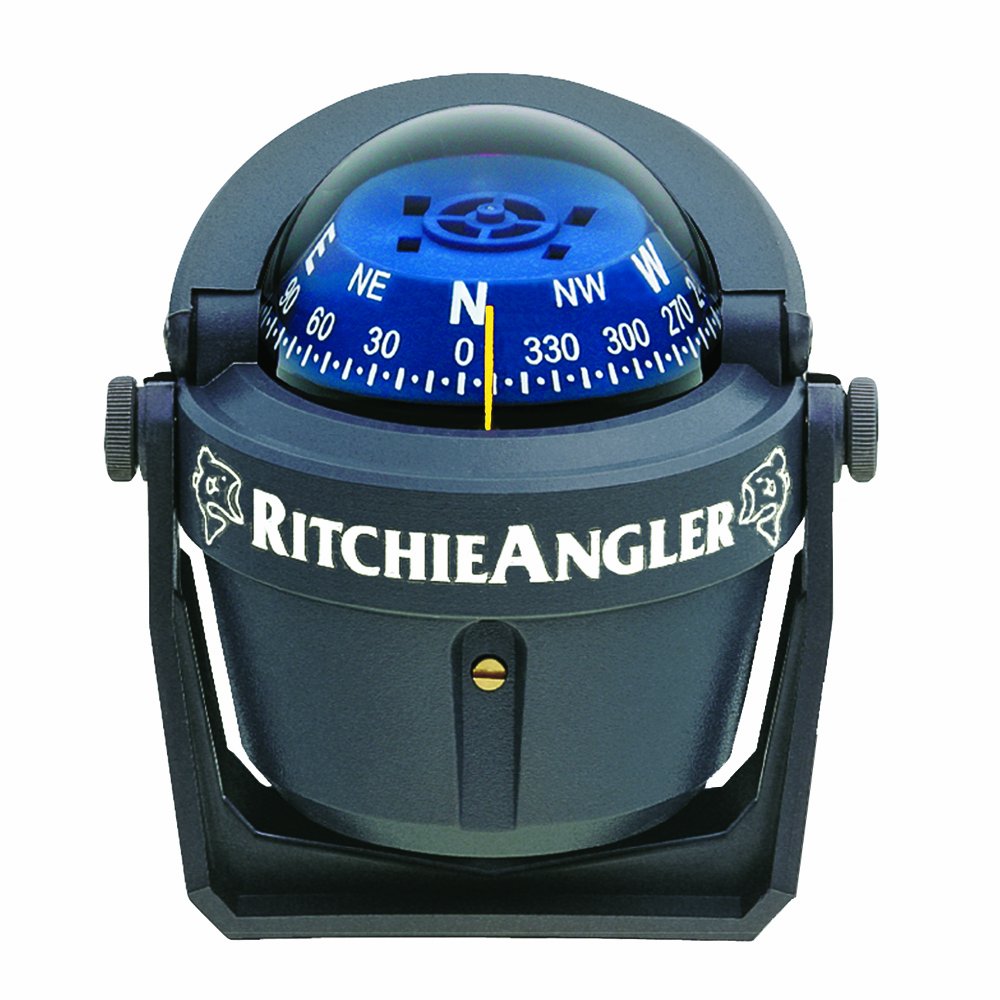 New Angler Compasses ritchie Navigation Ra-91 Bracket Gray Light Green