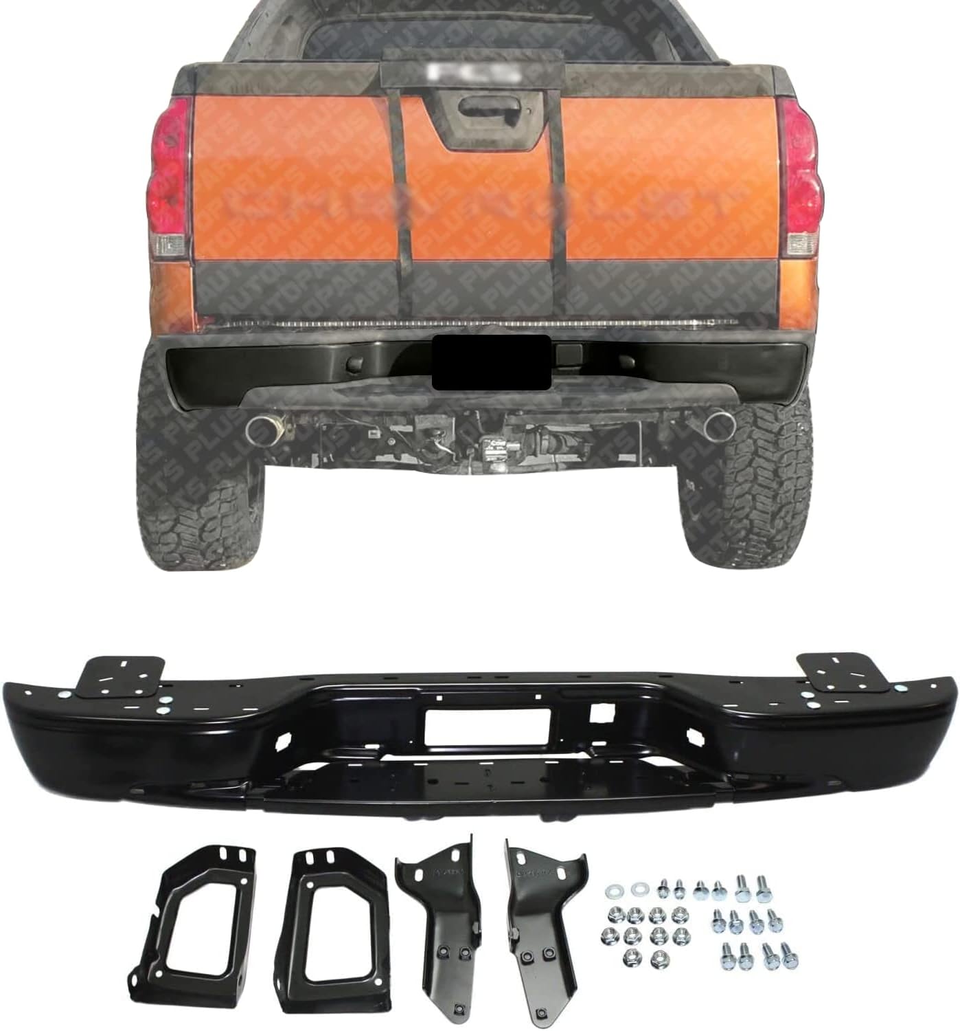 US AUTO PARTS PLUS New Rear Bumper Reinforcement Impact Bar