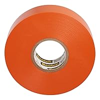 Vista 20 de Scotch Cinta eléctrica de codificación de colores de vinilo 35, 3/4 in x 66 pies, amarillo, 10 rollos