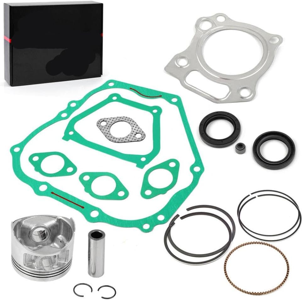 Oversize 0.25mm Engine End Kit Piston Ring Gasket Seal Compatible With Automotive Motorcycle Parts Cart G11 G16 G20 1996 1997 1998 1999 2000 2001 2002 For Part Number JN6-11635-00