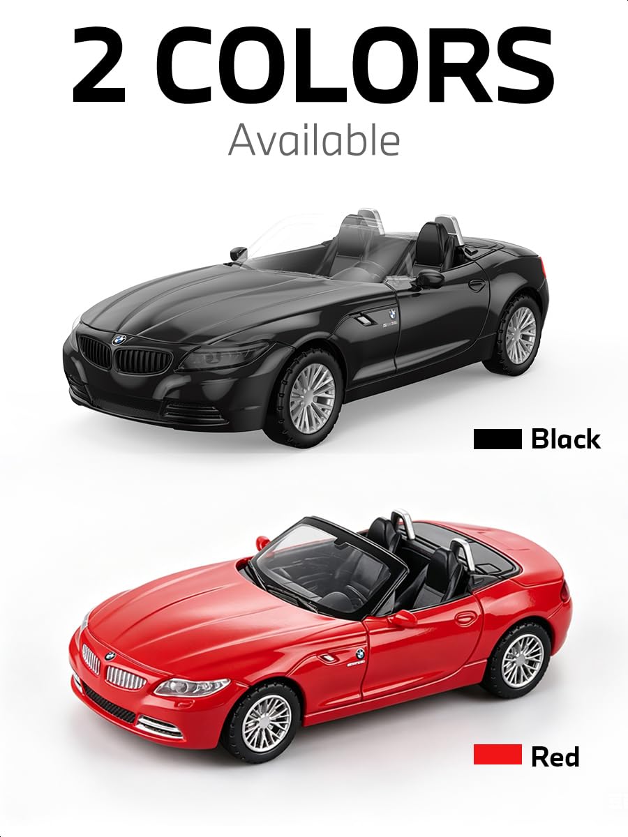 Amazon.com: RASTAR 1/43 Diecast Model Car BMW Z4, Durable, 41400