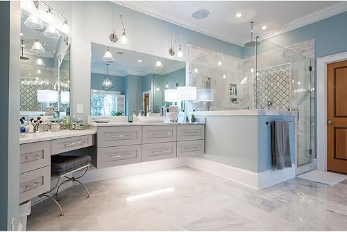 Miniatura 3 de Titus - Soporte flotante para tocador, Federal Brace - Fabricado en Estados Unidos (18 x 2 x 10 pulgadas) (derecha)