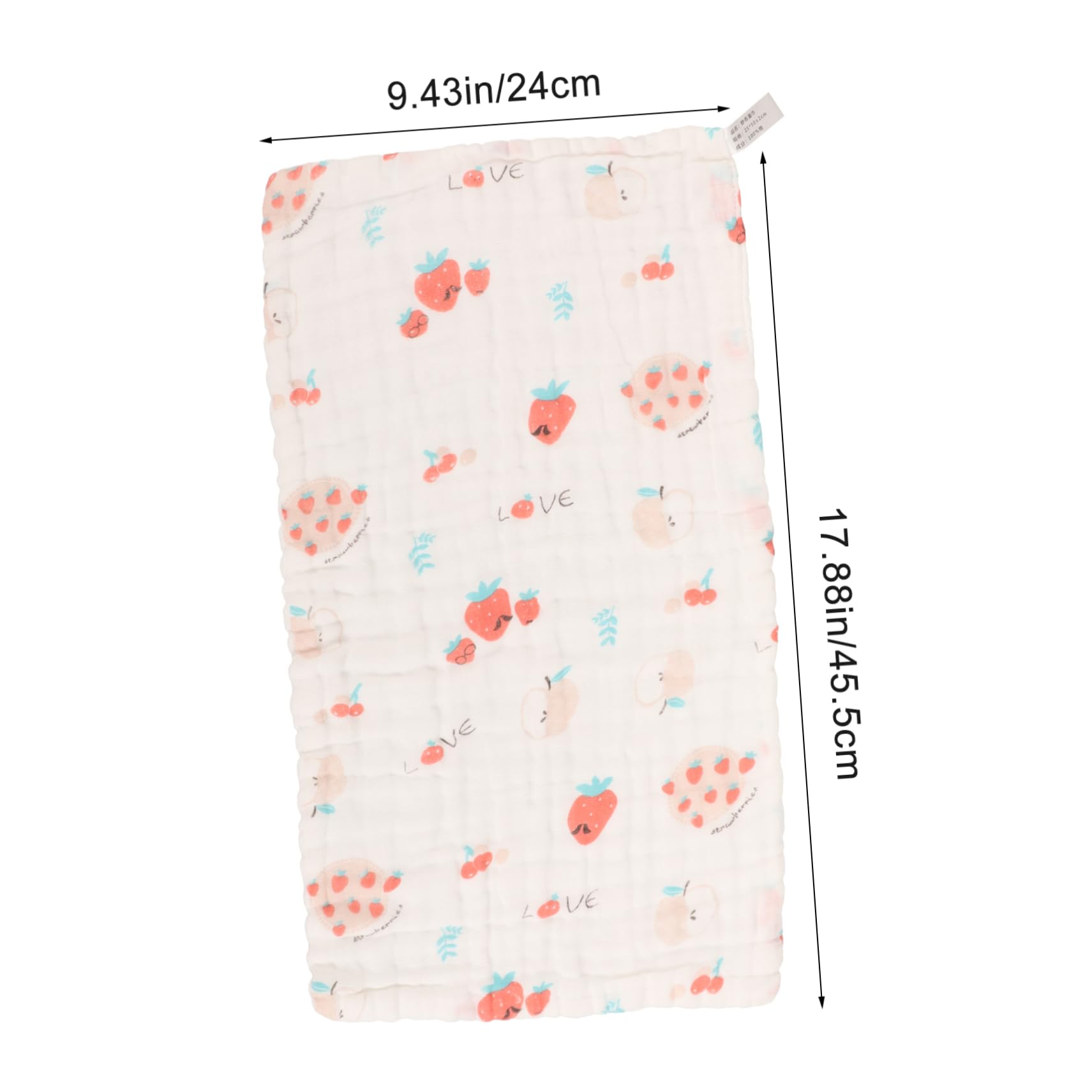 Panno Pappa Ragazzo Ragazza Assorbente 6 Pezzi 25x50 Cm Cotone Bianco | Riutilizzabile, Lavabile in Lavatrice, Asciugabile in Asciugatrice, per Festa Nascita e Compleanno