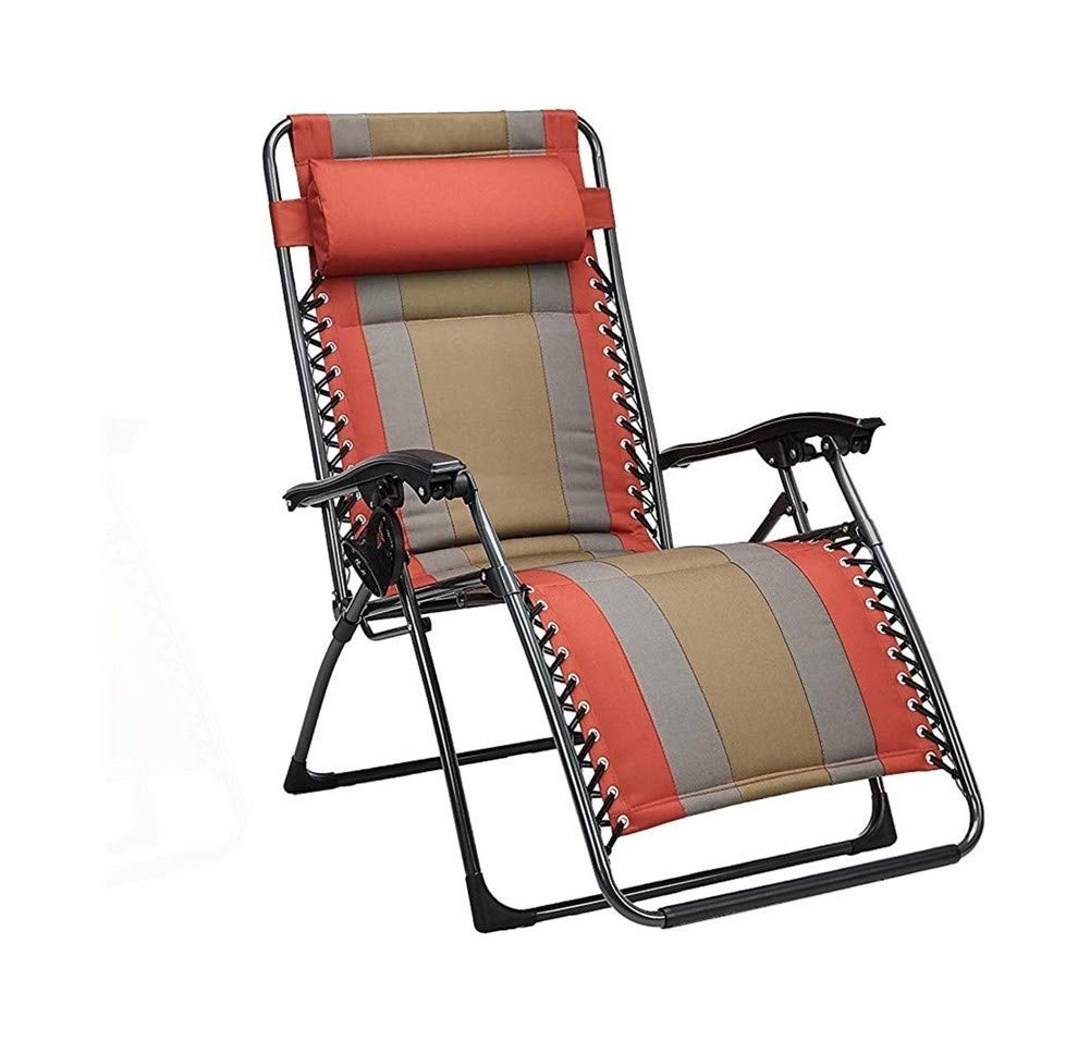 Chaise de plage pliable et transat de jardin pour bain de soleil
