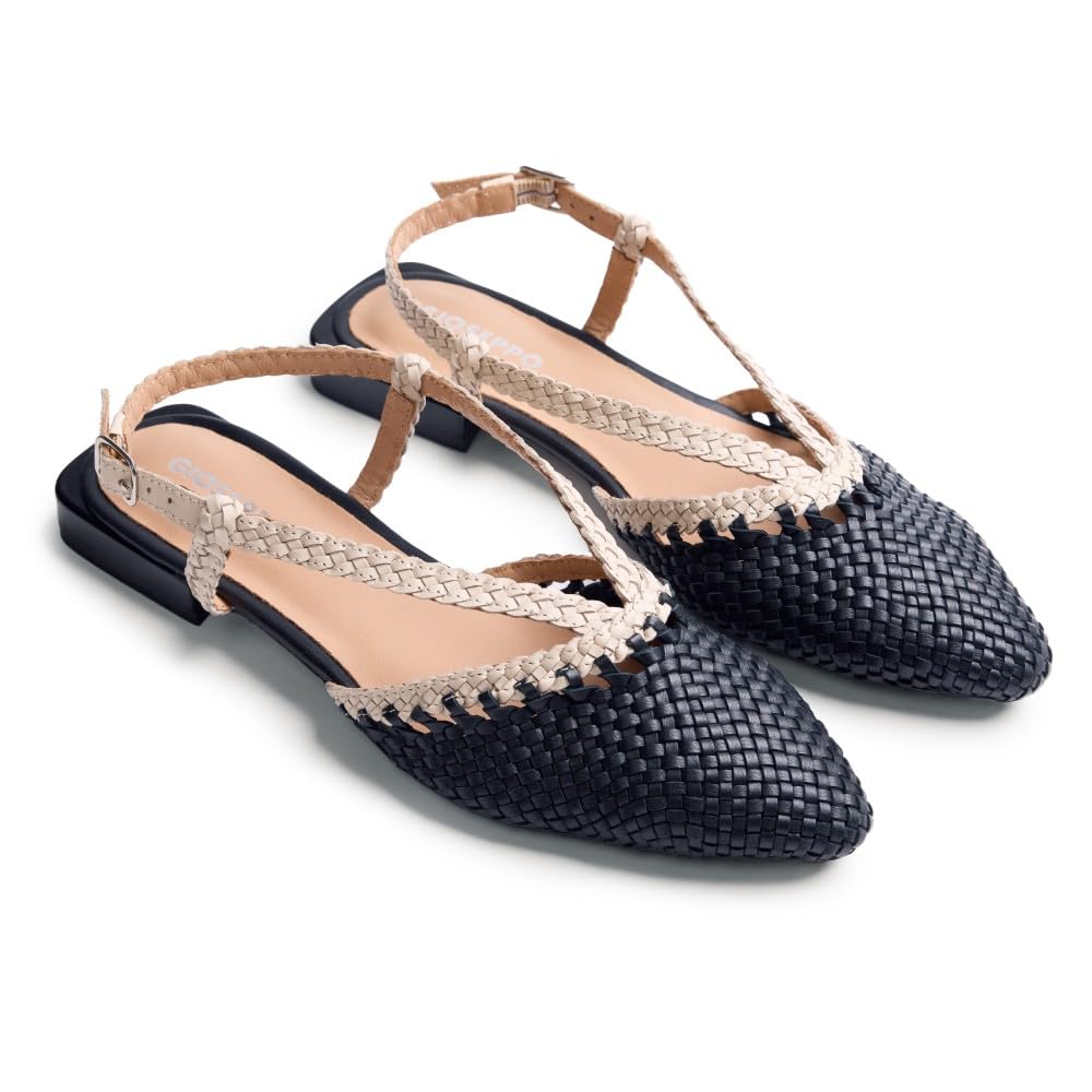GIOSEPPO Women's Kitodi Mary Jane Shoe, Black, 38 EU