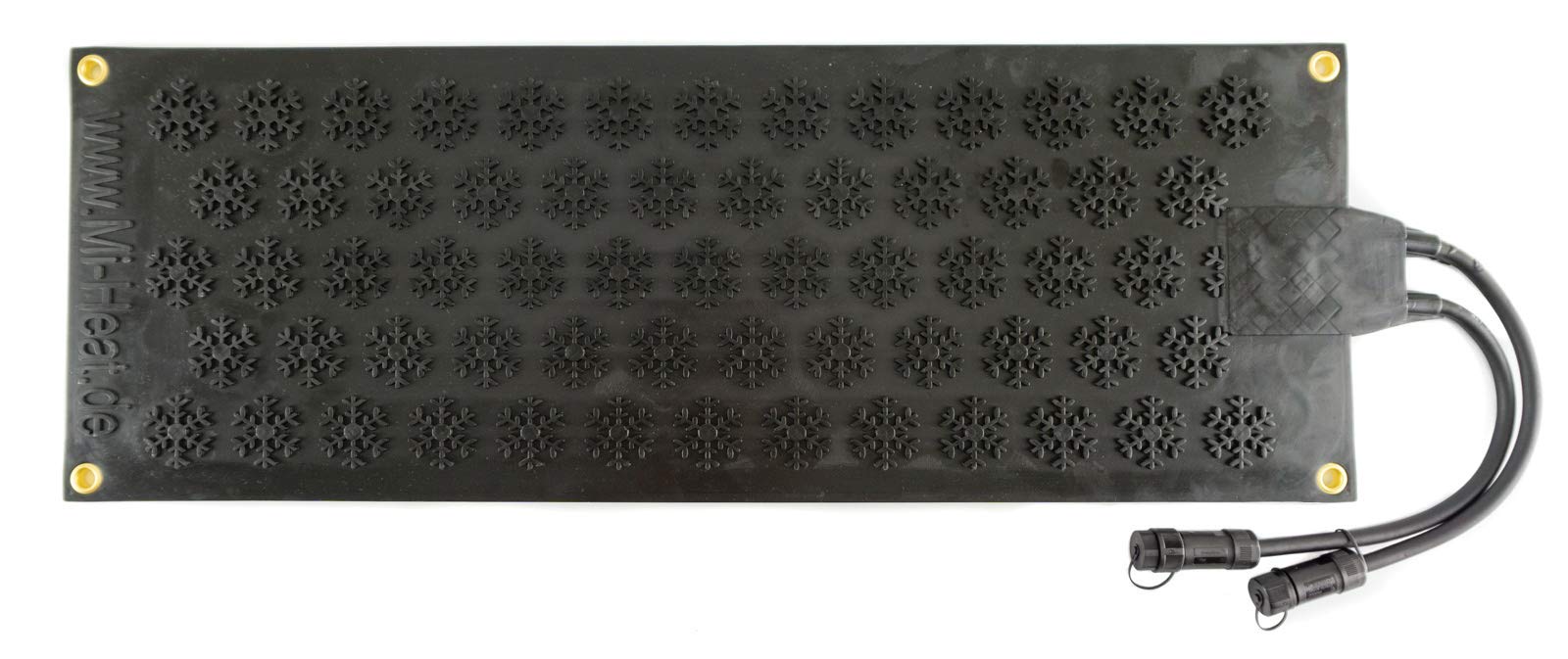 Esterilla calefactora impermeable 25 x 70 cm para exterior + cable de alimentación de 1,8 m para exterior