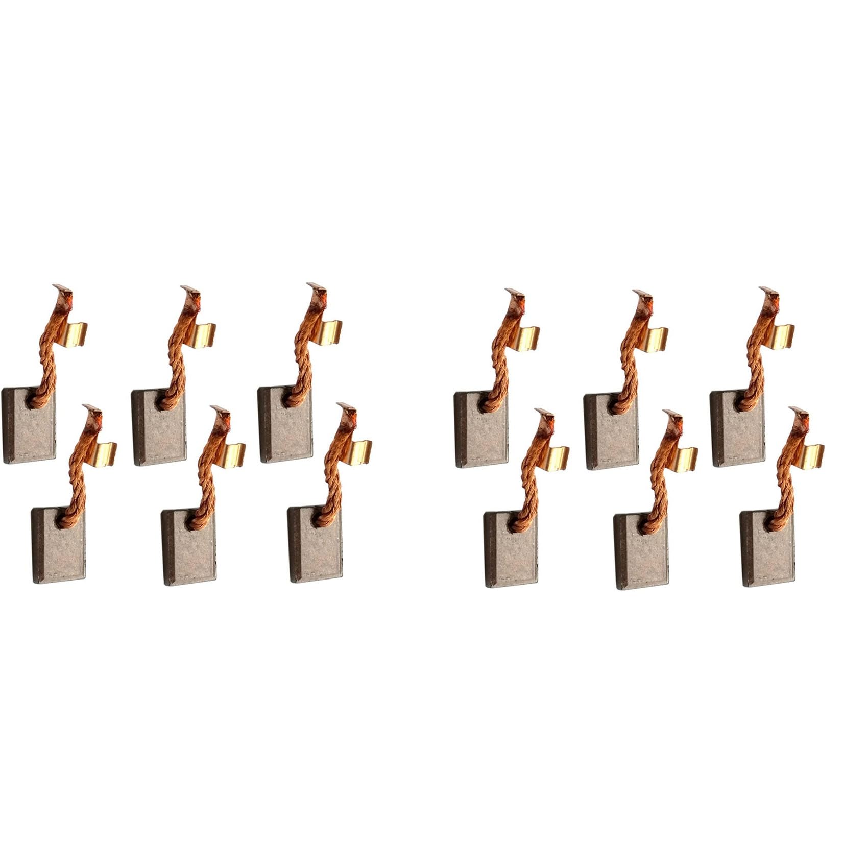 Jnchdghwa As Shown 12-Pack Cb-440 Carbon Brushes Replacement Carbon Brushes For Cb-440 Cb-448 Cb-436 195021-6 194427-5