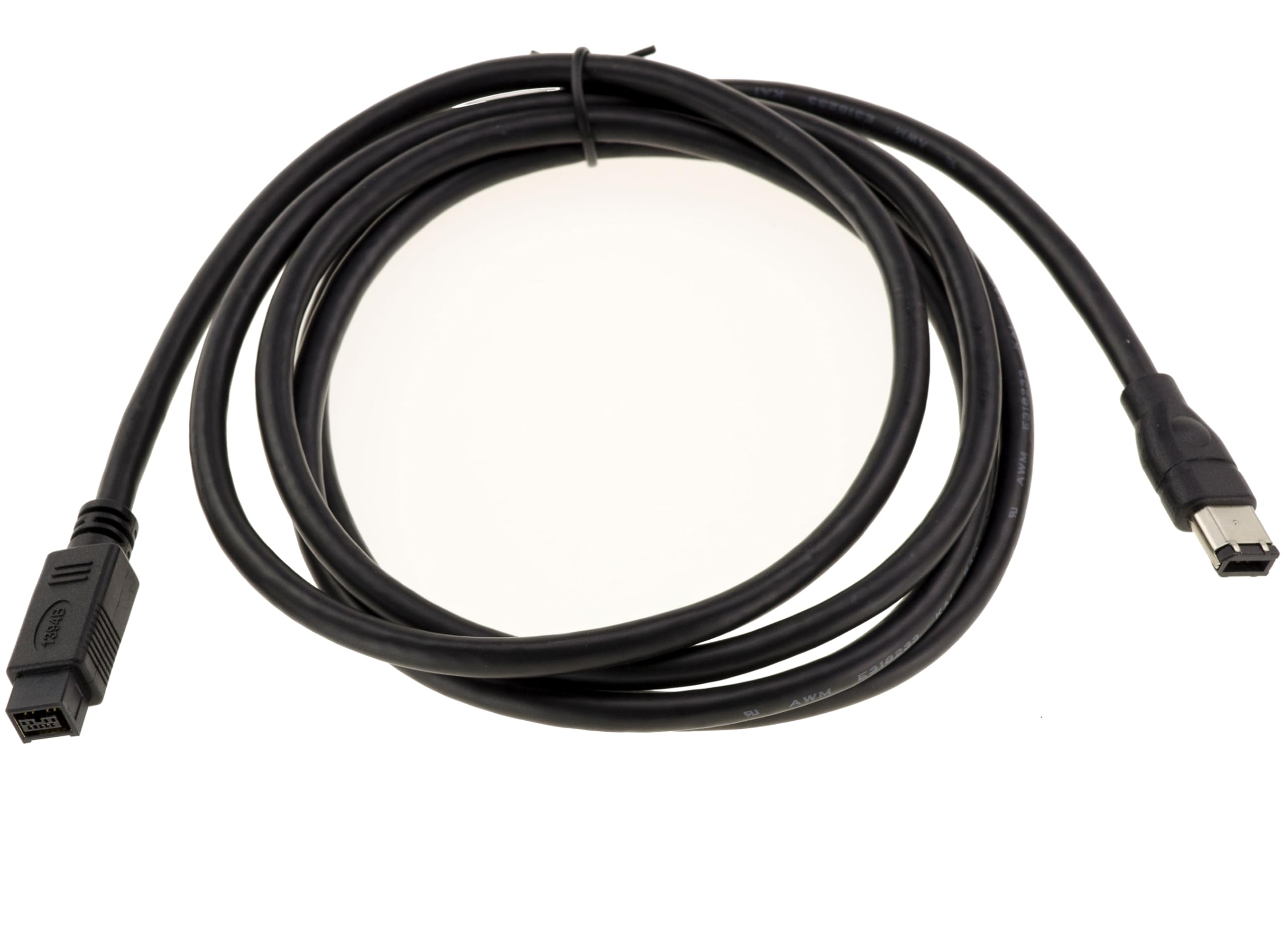KALEA-INFORMATIQUE Cavo adattatore FireWire 400 IEEE1394a 6 punti a FireWire 800 IEEE1394b 9 punti maschio. Lunghezza 1,8 m