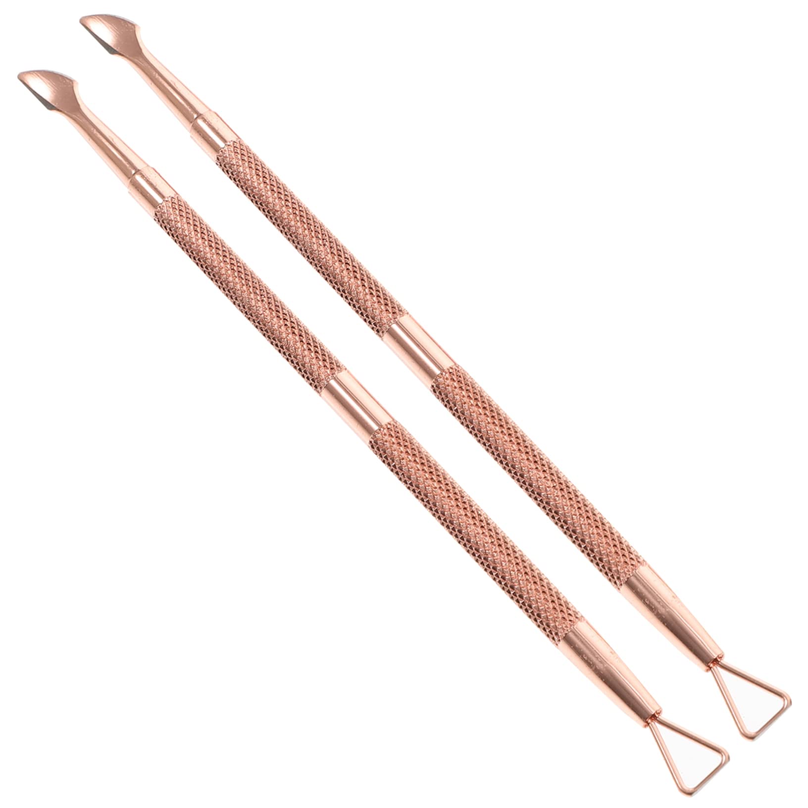 FOYTOKI Steel Push Cuticle Pusher Tool for Nail Art Nail Trimmer Cuticle Pusher