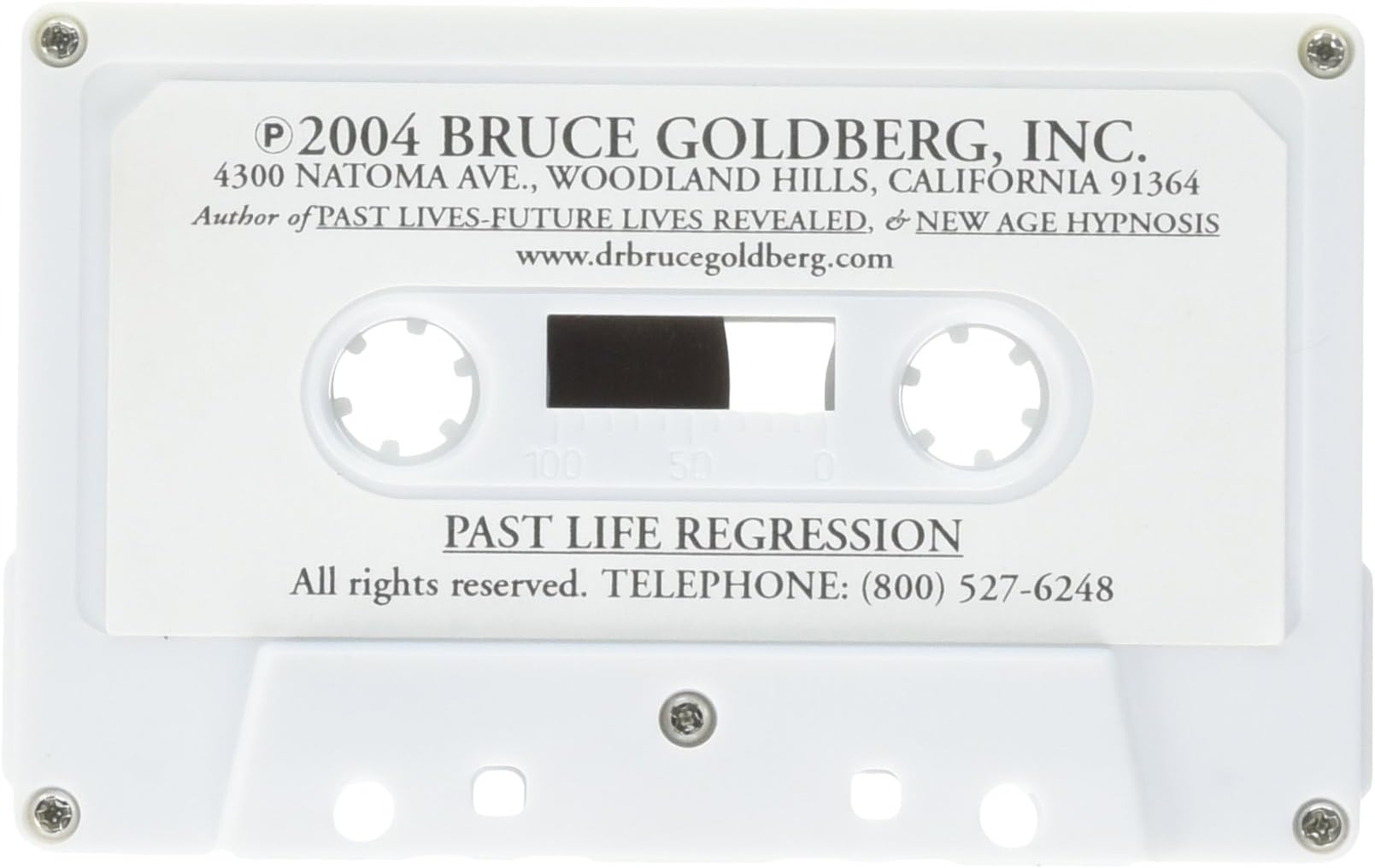 Past Life Regression (Hypnotic Time Travel With Dr. Bruce Goldberg) (Hypnotic Time Travel With Dr. Bruce Goldberg) (Hypnotic Time Travel With Dr. Bruce Goldberg) Audio Cassette โ Audiobook, June 1, 2004