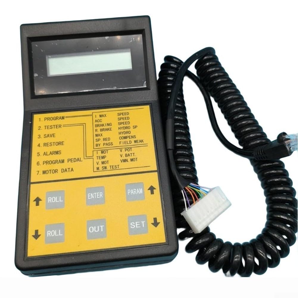 AZ1012 Controller Programmatore per sistemi ZAPI, strumento di diagnostica e regolazione portatile con display visivo per frenata, accelerazione e configurazione corrente