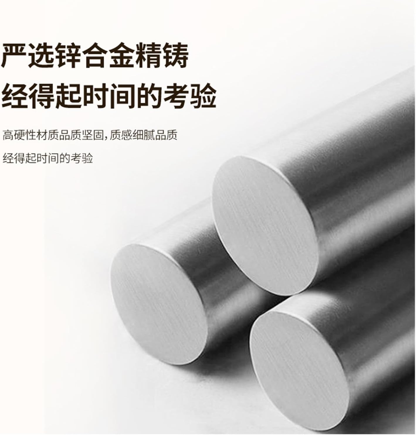 Black Door Lock Simple Bedroom Magnetic Silent Room Door Split Lock Indoor Household Wooden Door zinc Alloy Lock(Black Chrome 2)