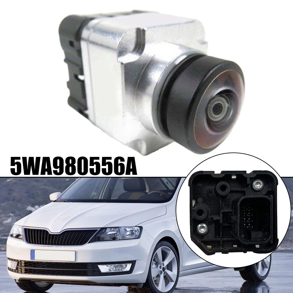 Cámara de respaldo para vehículo, cámara de visión trasera de coche 5WA980556 5WA980556A 5WA980556B 5WA980556C 5WA980556D 5WD980556 5WD980556A para Skoda