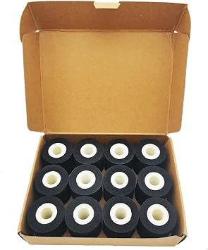 Black 36x16mm 36x32mm 36x36mm 36x40mm 36x35mm 40x40mm Hot Stamp Coder Ink Roll for 380 Coding Sealing Machine Power, Garden & Hand Tools12pcs 36 x 32mm