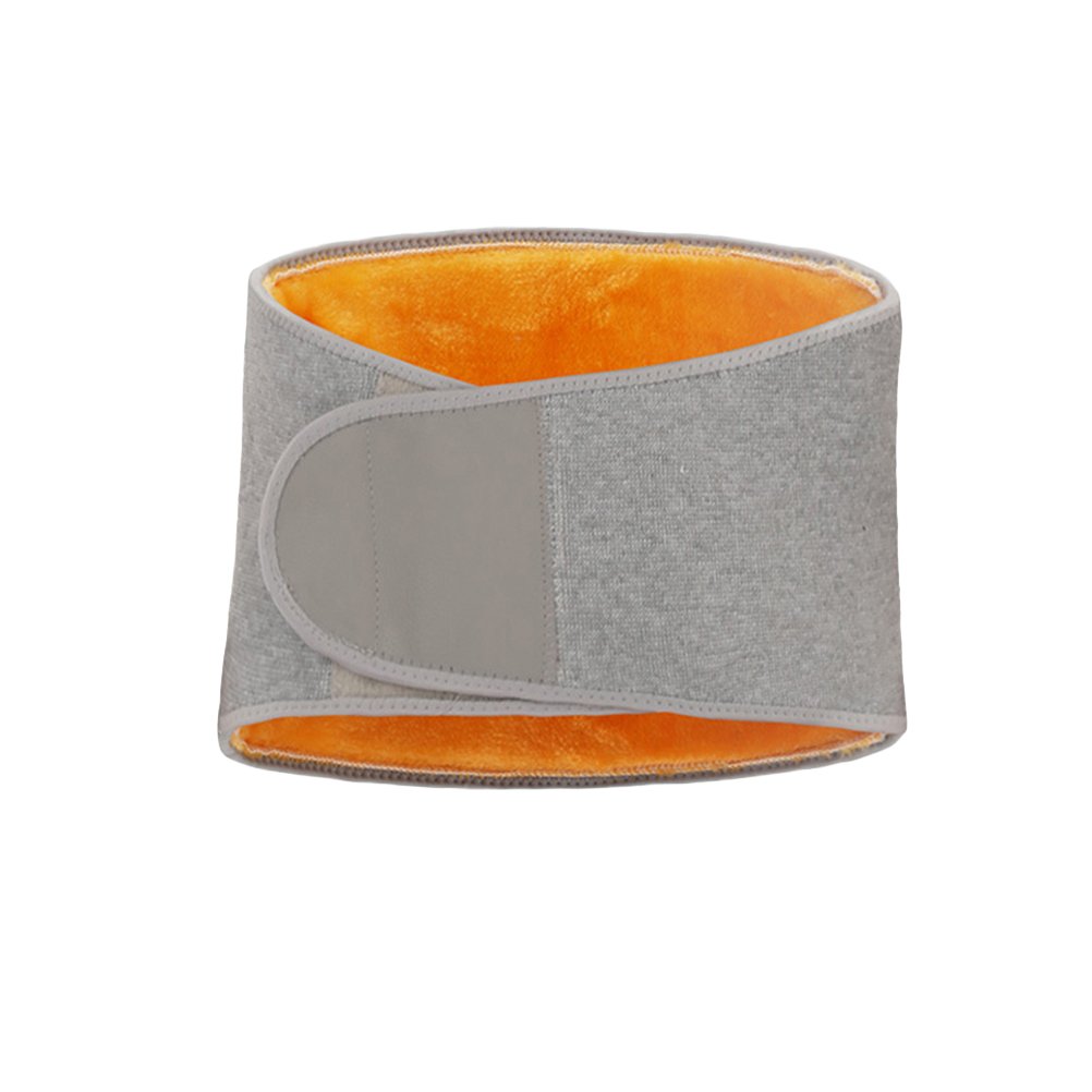 VORCOOL Men Women Winter Thicken Thermal Plush Waist Warmer Lumbar Support Belt Cozy Warm Abdominal Protector Stomach Body Wrap Band Back Brace Kidney Binder Size XL