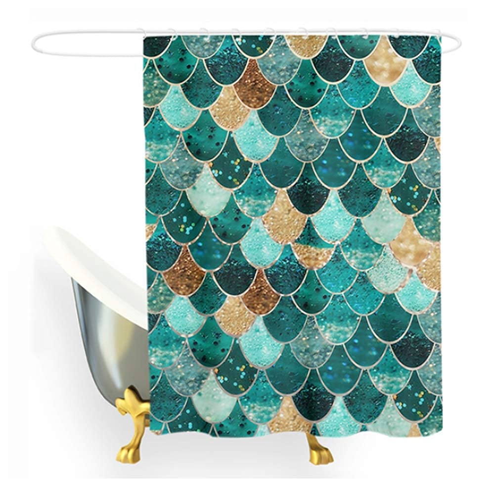 Rideaux de salle de bain de qualité supérieure en polyester tissé 3D étanche 220X200cm
