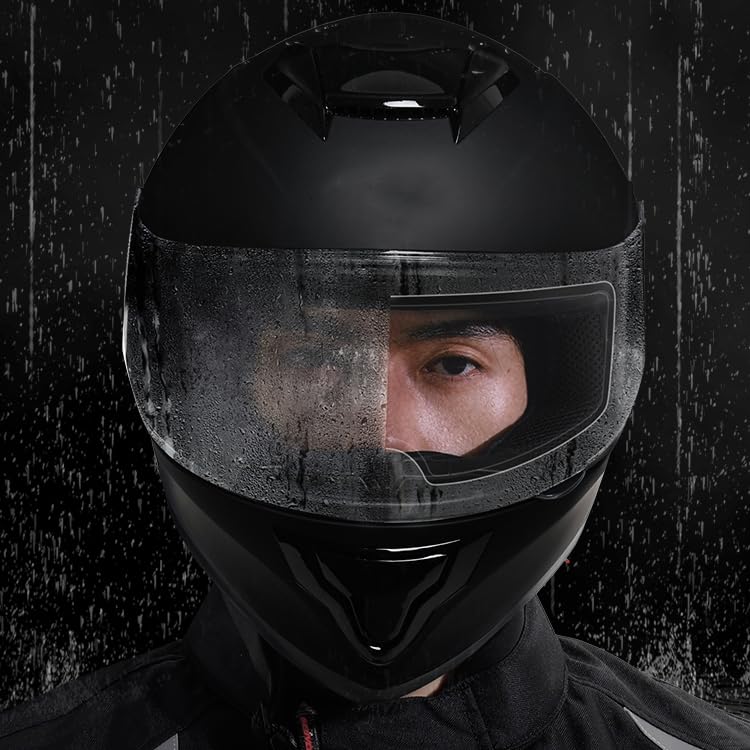 prevent fog in schuberth helmet 4 Pieces Visor Anti-Fog Film & Rainproof Film for C3 Pro, Clear Vision Protective Insert Film Improve Visibility On Rainy Or Foggy Days,A/Regular Automotive Inventory_y Gold Adidas Mini Backpack Model:Curado DC 151 repellent effect can be