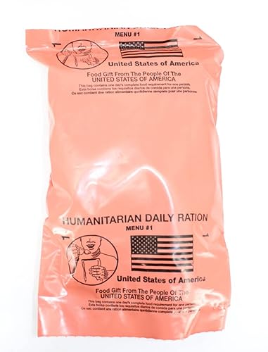 Miniatura 2 de 1 Comida RACIÓN DIARIA HUMANITARIA MRE - MENÚ ALEATORIO - Fecha de inspección 10/2022 o más reciente
