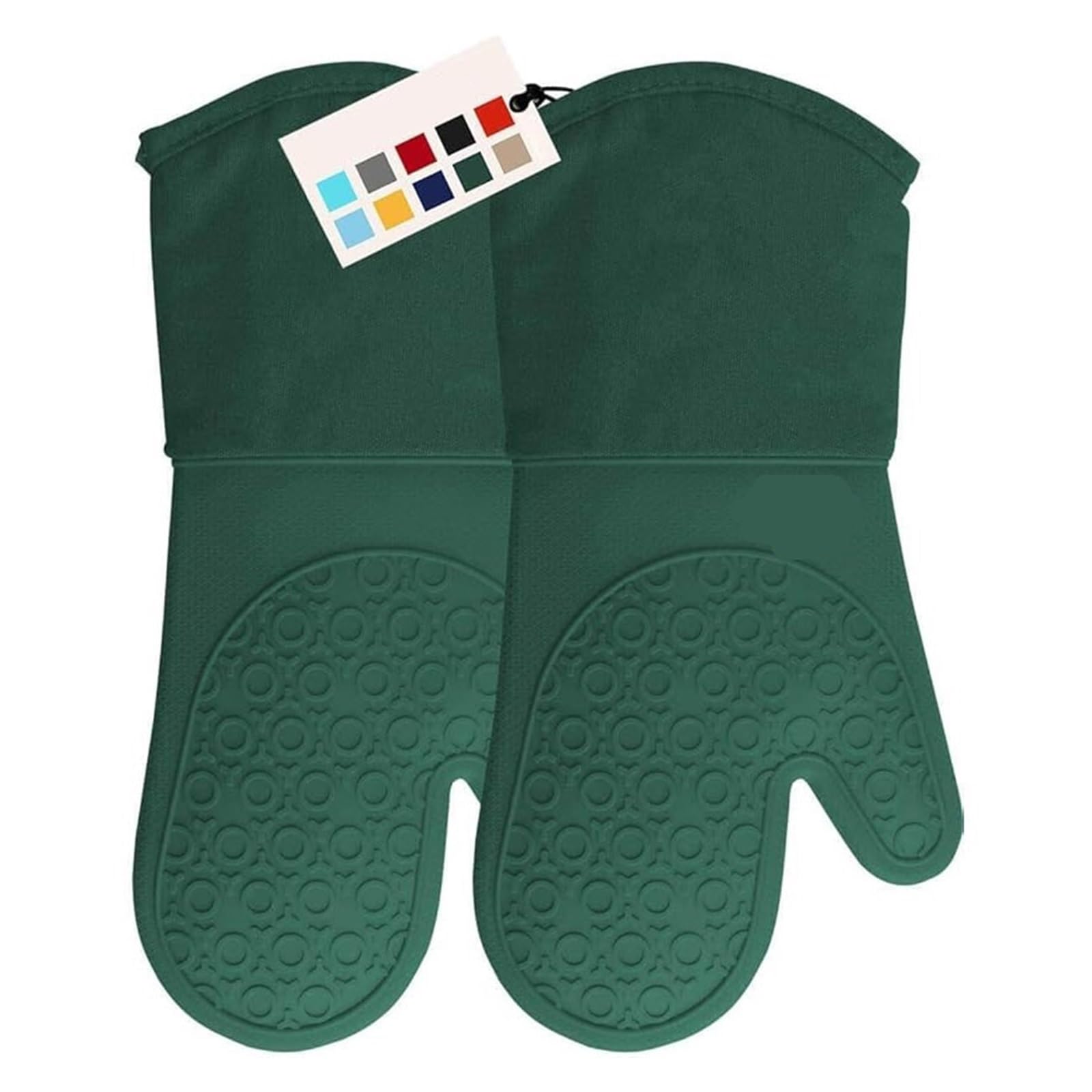 Moufles de Four matelassées en Coton, Gants de Cuisine Anti-Chaleur