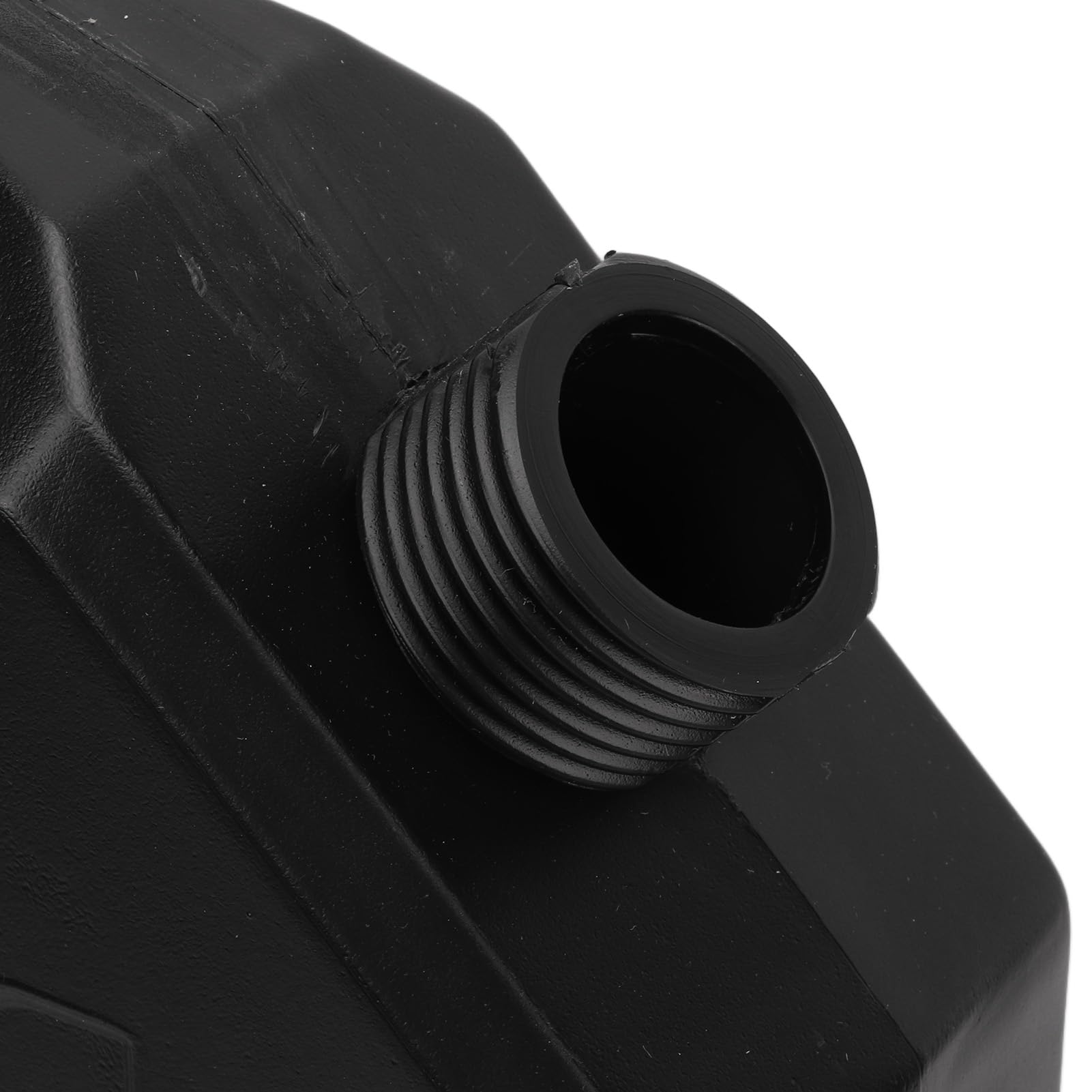 Kraftstoffvorratstank, 6 l, 1,6 Gallonen, schwarzer Benzinkanister, Benzinbehälter, Backup-Heizöltank für Motorrad, UTV, ATV, Geländewagen (Ohne Halterung)