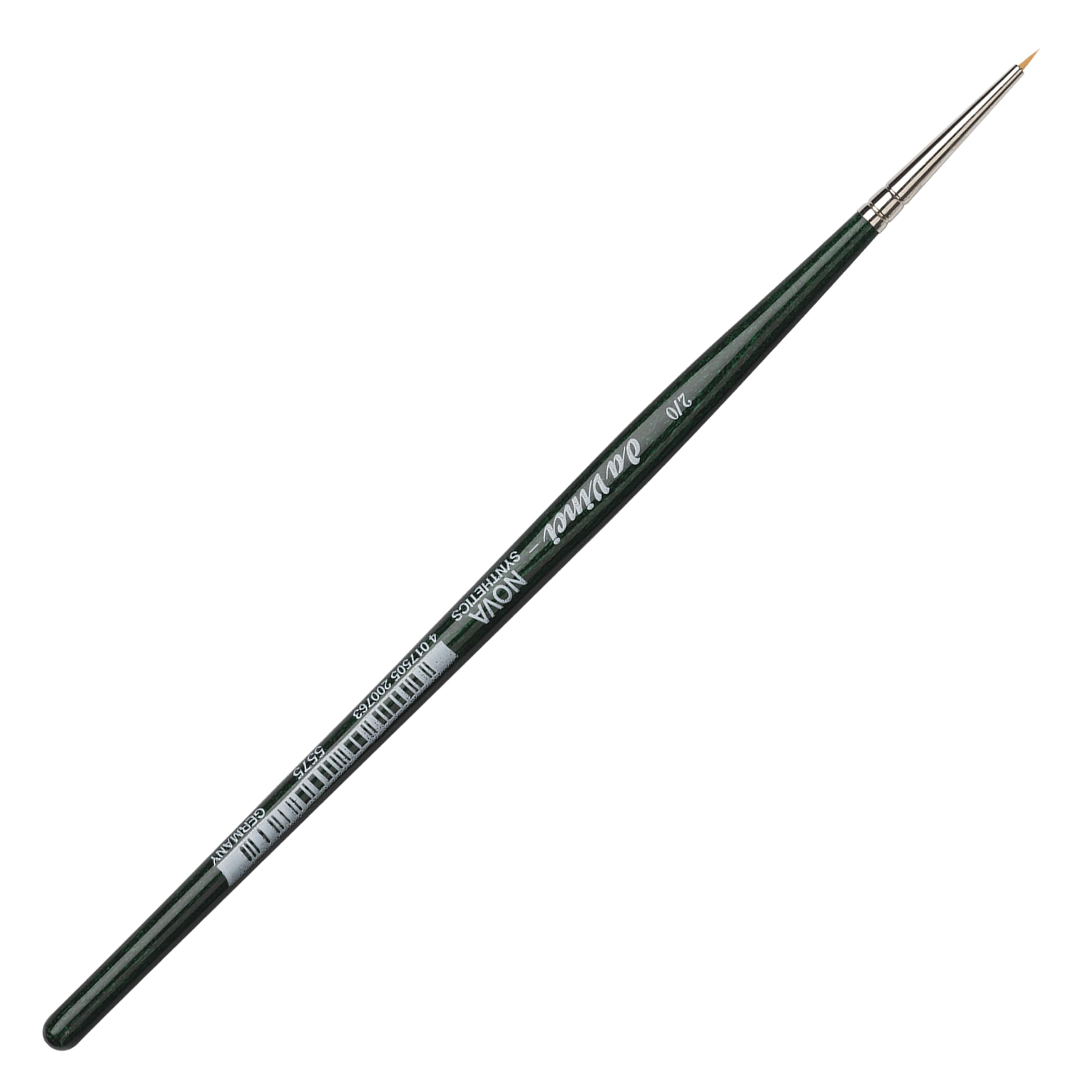Da Vinci Nova Series 122 pędzel płaski dla fanów malarstwa, wykonany z włosów syntetycznych, rozmiar 0