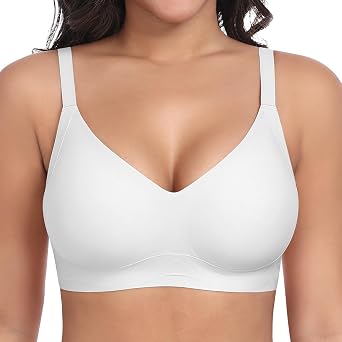 Ganado Seamless Wireless Bras for Women Jelly Bra