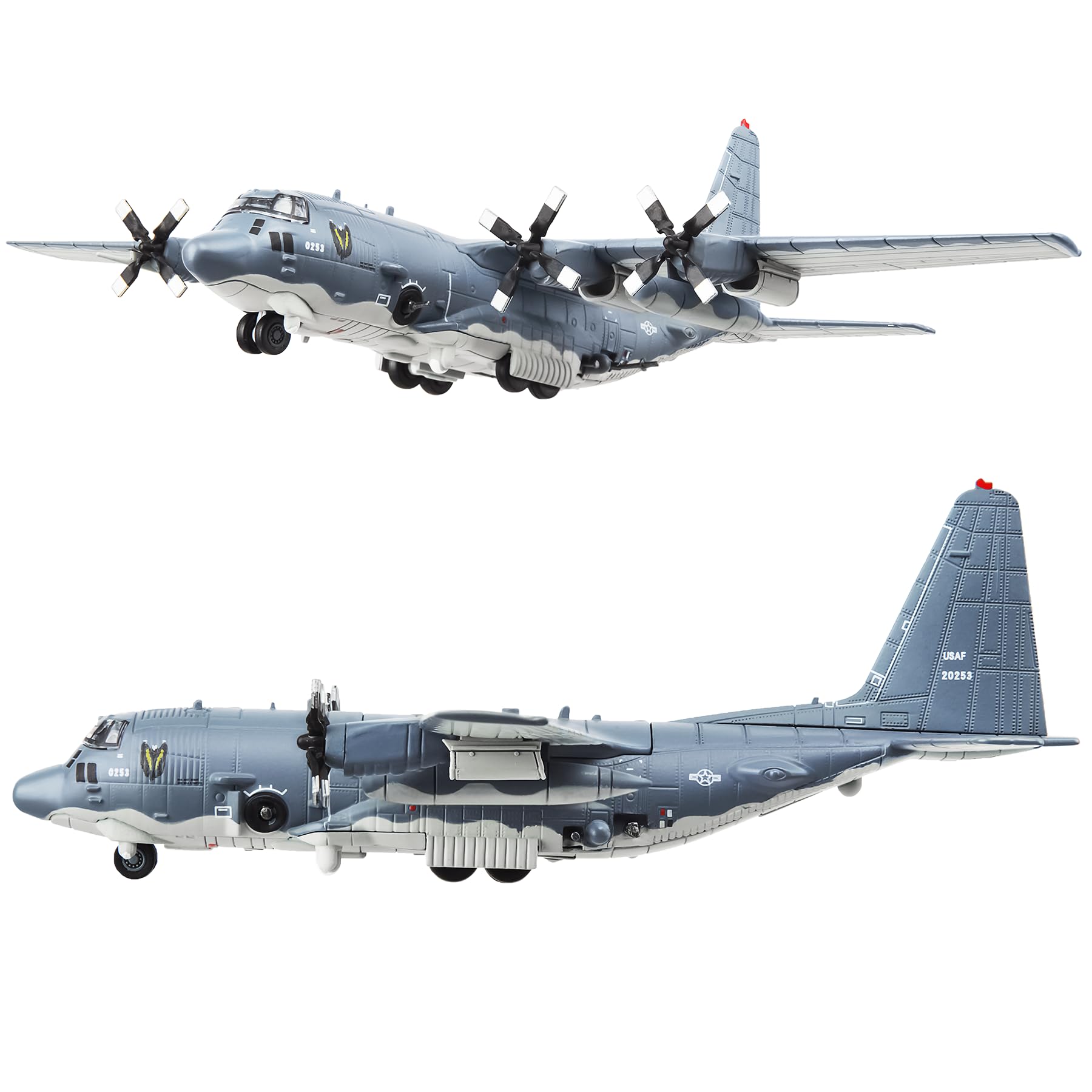 Aviation Fighters Series ⭐︎1/144 AC-130U 1/144 Scale AC-130U AC130 SpookyII GUNSHIP Diecast Metal