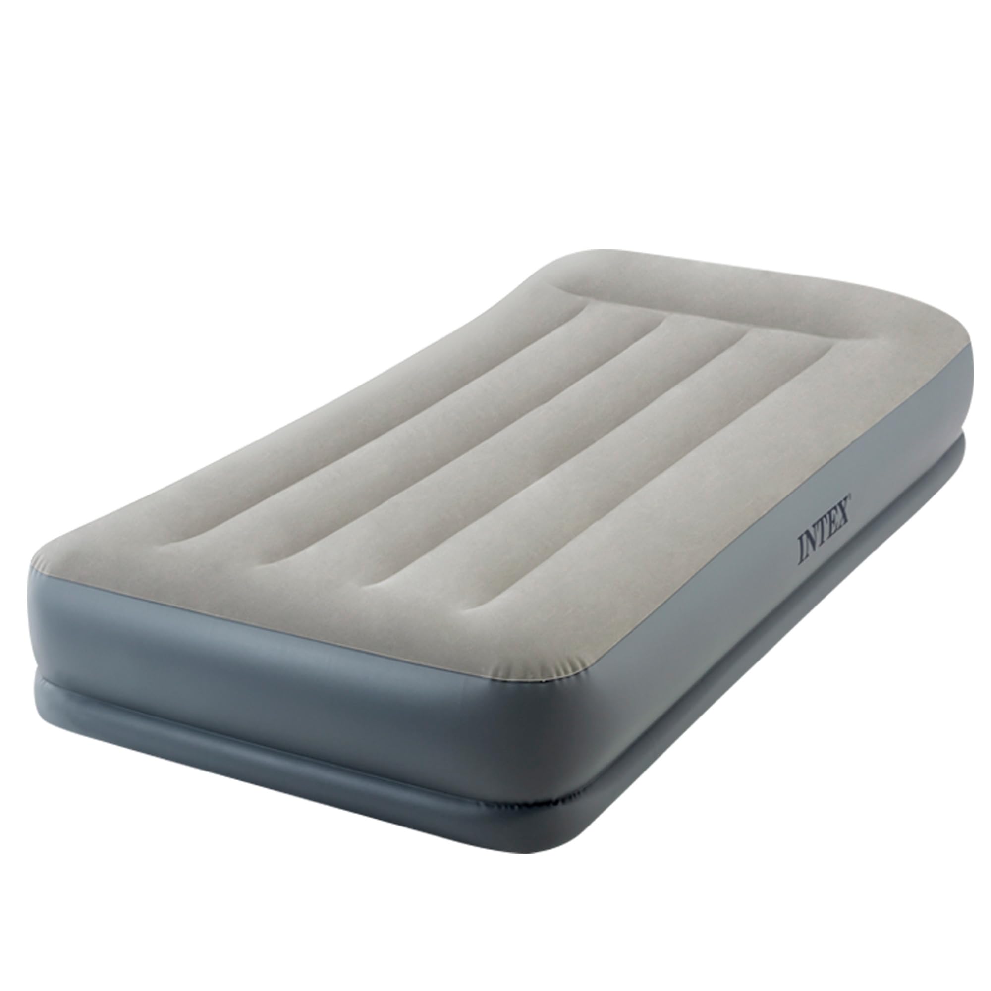 Intex 64116ND LIT Gonflable Pillow Rest Mid-Rise Place Double avec lit Gonflable en Fibre Tech RP 99 x 191 x 30 cm